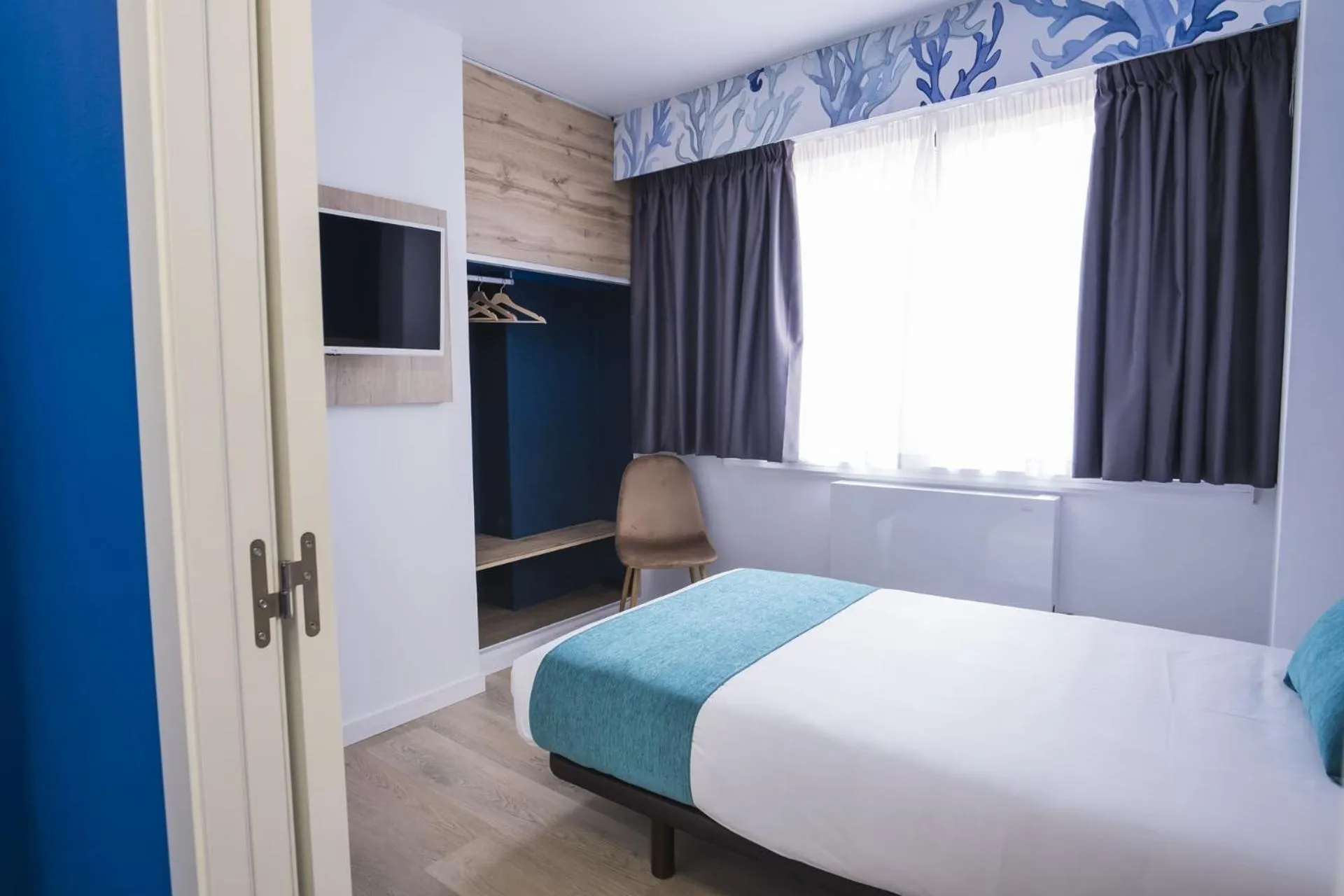 Bed in Hotel Alda Coruñamar