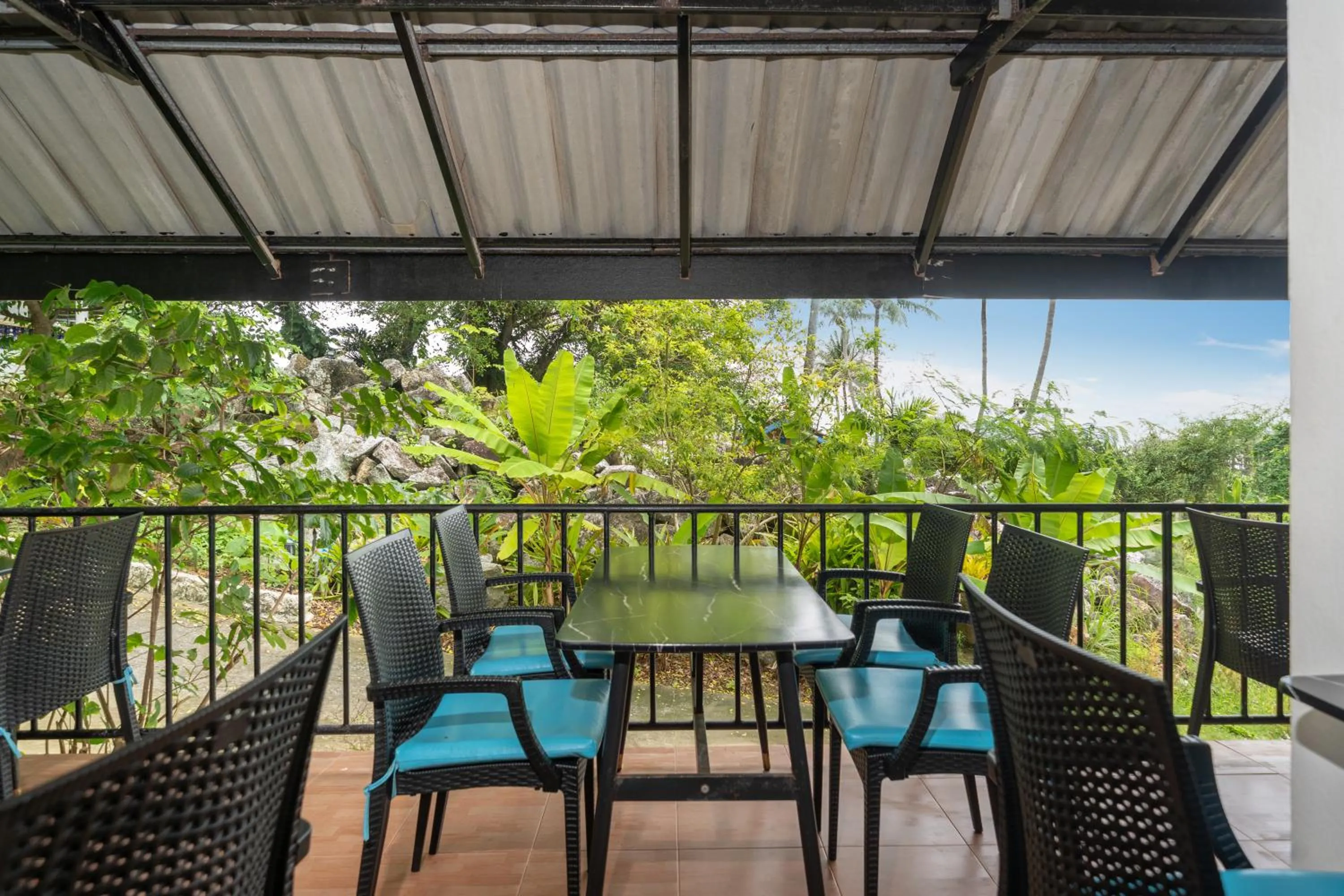 Balcony/Terrace in Oceanview Bungalows by EAT