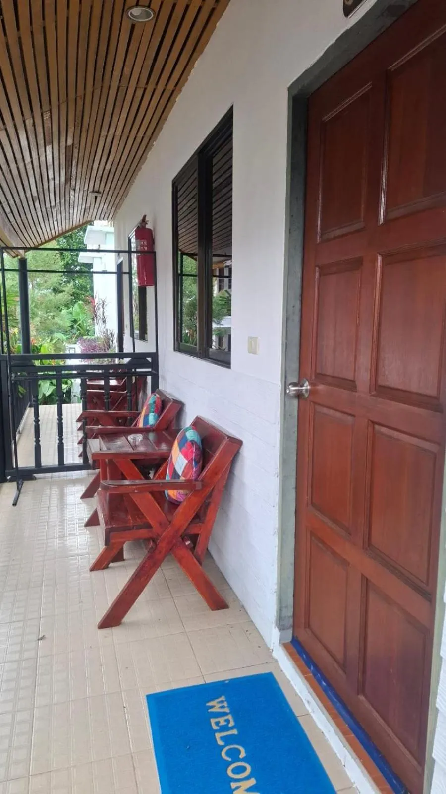 Balcony/Terrace in Oceanview Bungalows by EAT