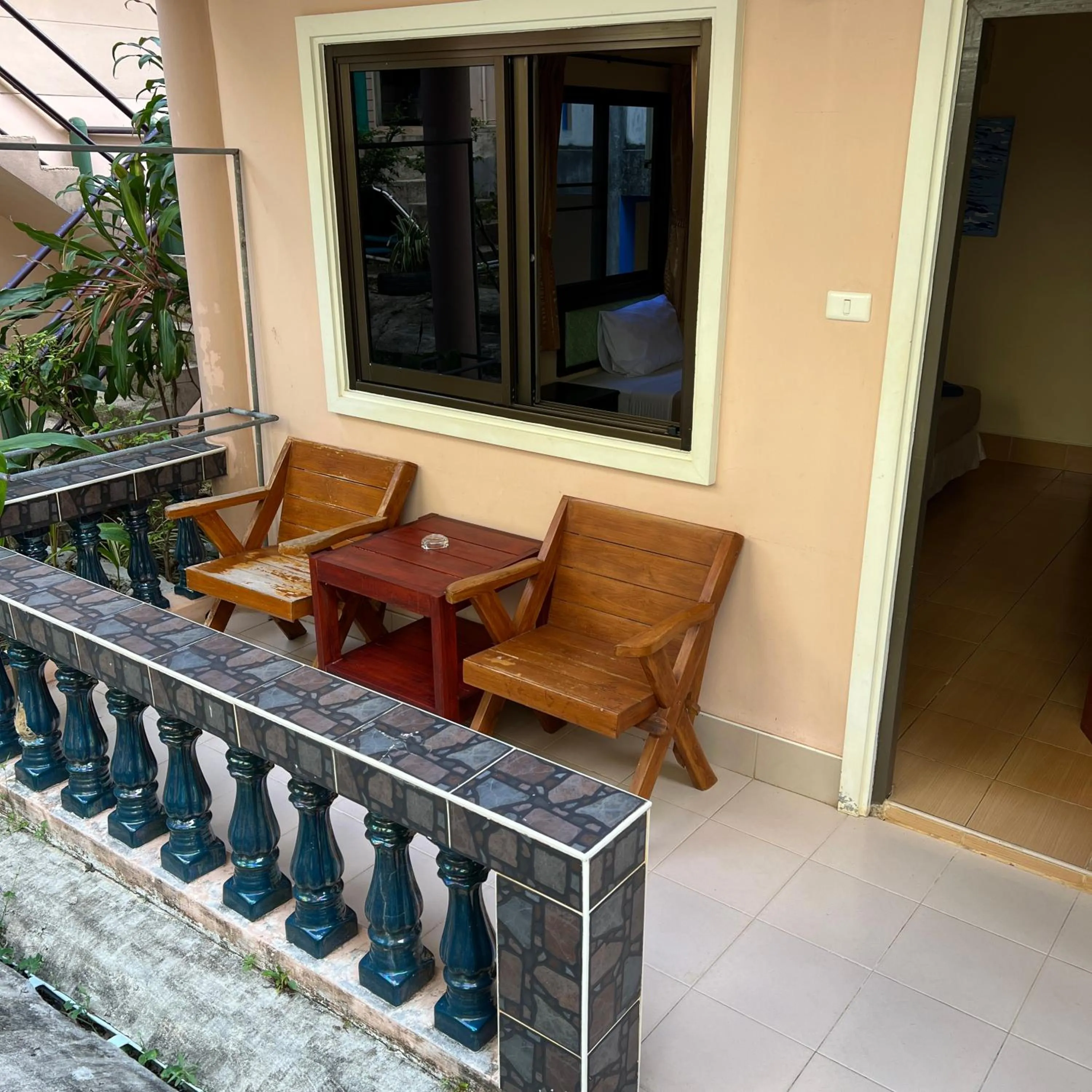 Balcony/Terrace in Kata Villa Merit Hill Bungalows