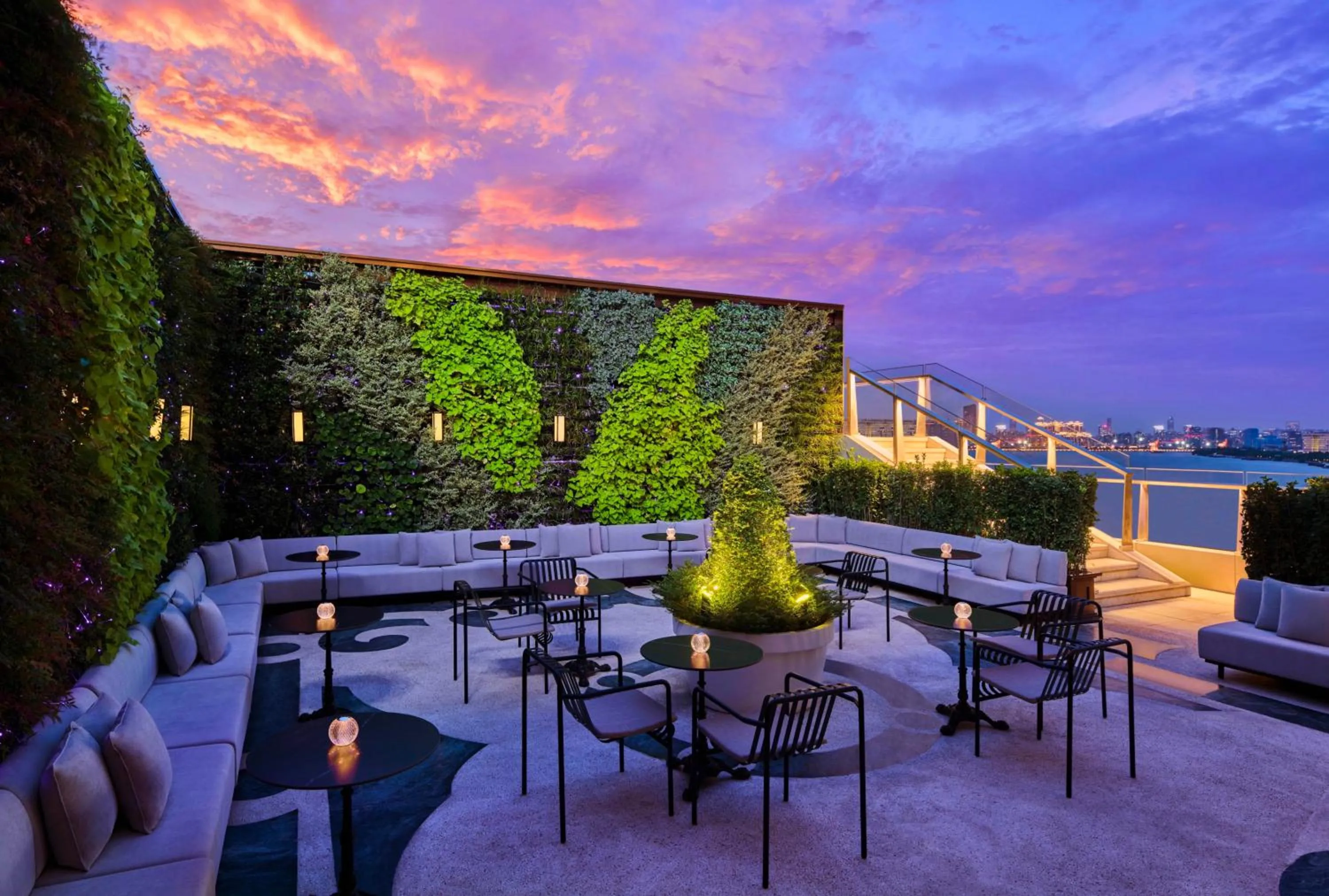 Balcony/Terrace in Kimpton Qiantan Shanghai by IHG