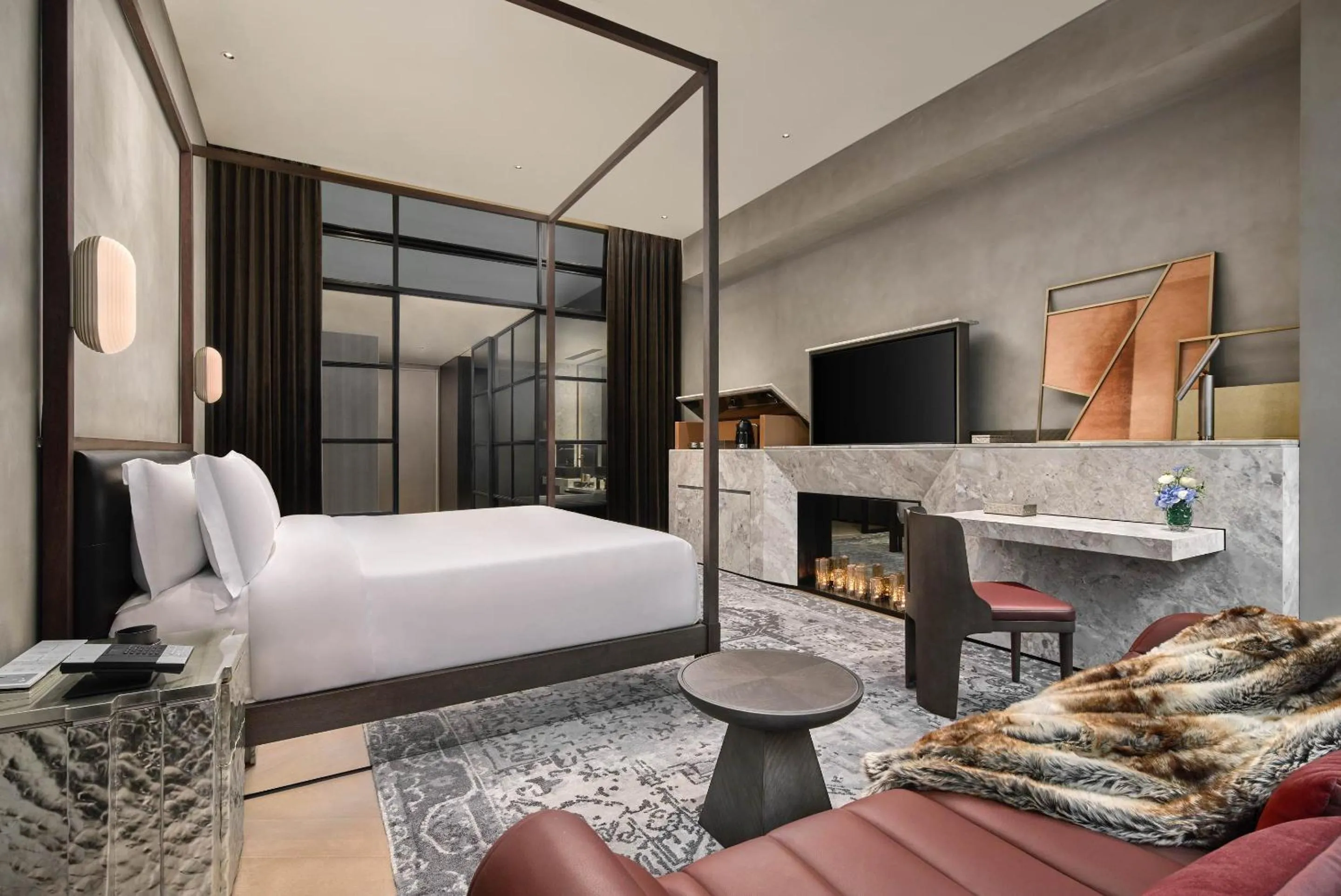 Photo of the whole room, Bed in Kimpton Qiantan Shanghai by IHG
