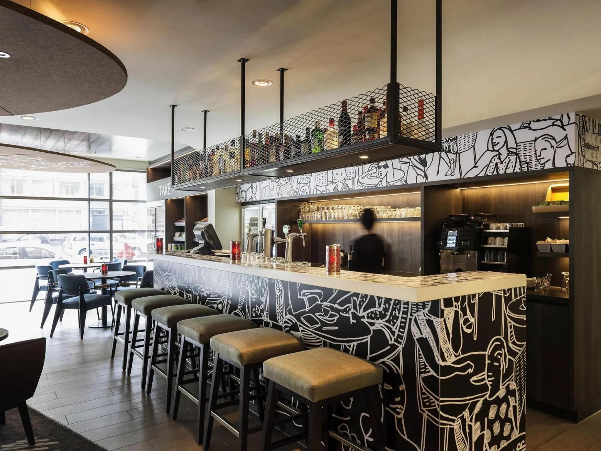 Lounge or bar in ibis Amsterdam Centre Stopera