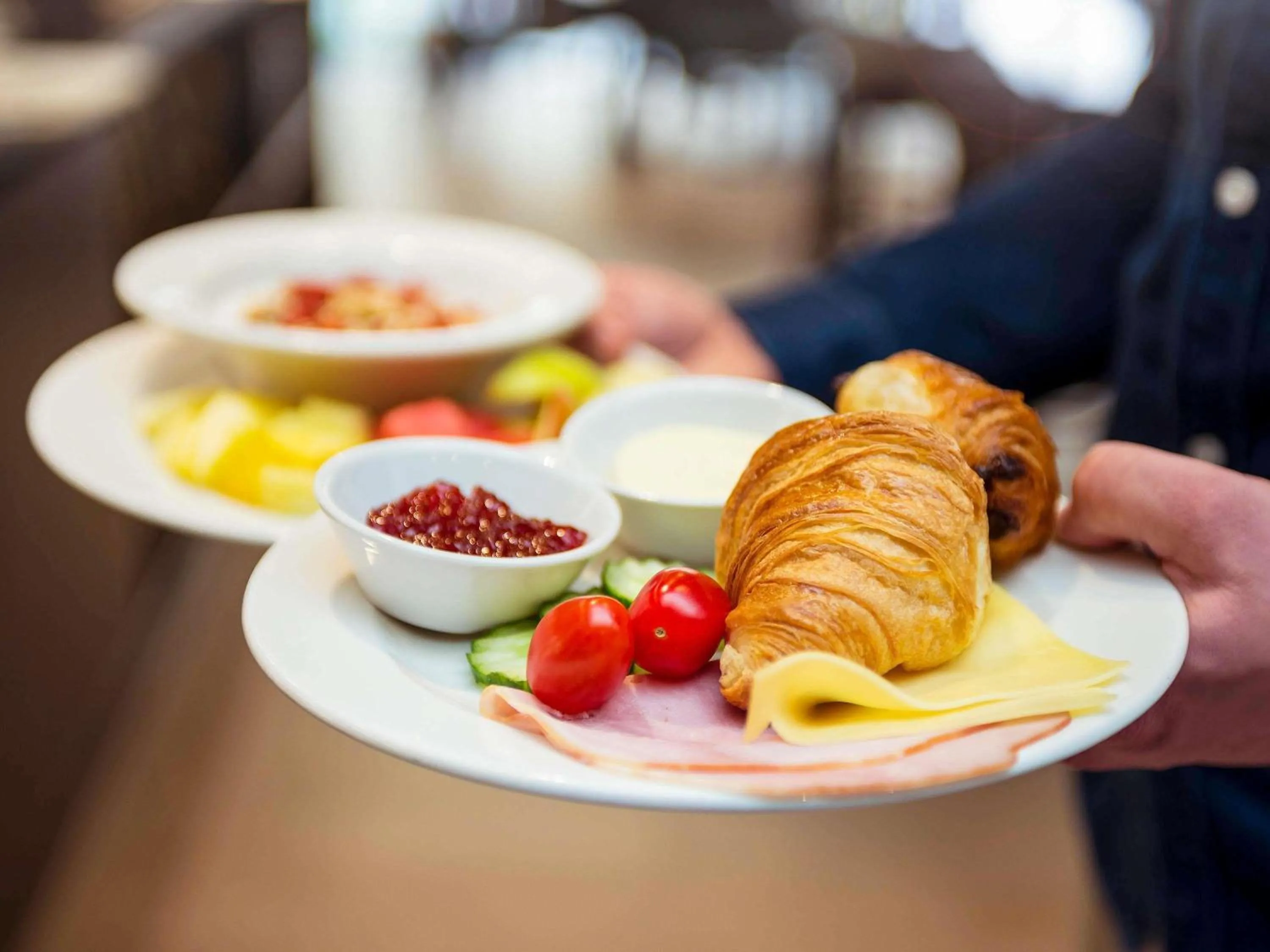 Breakfast in ibis Amsterdam Centre Stopera