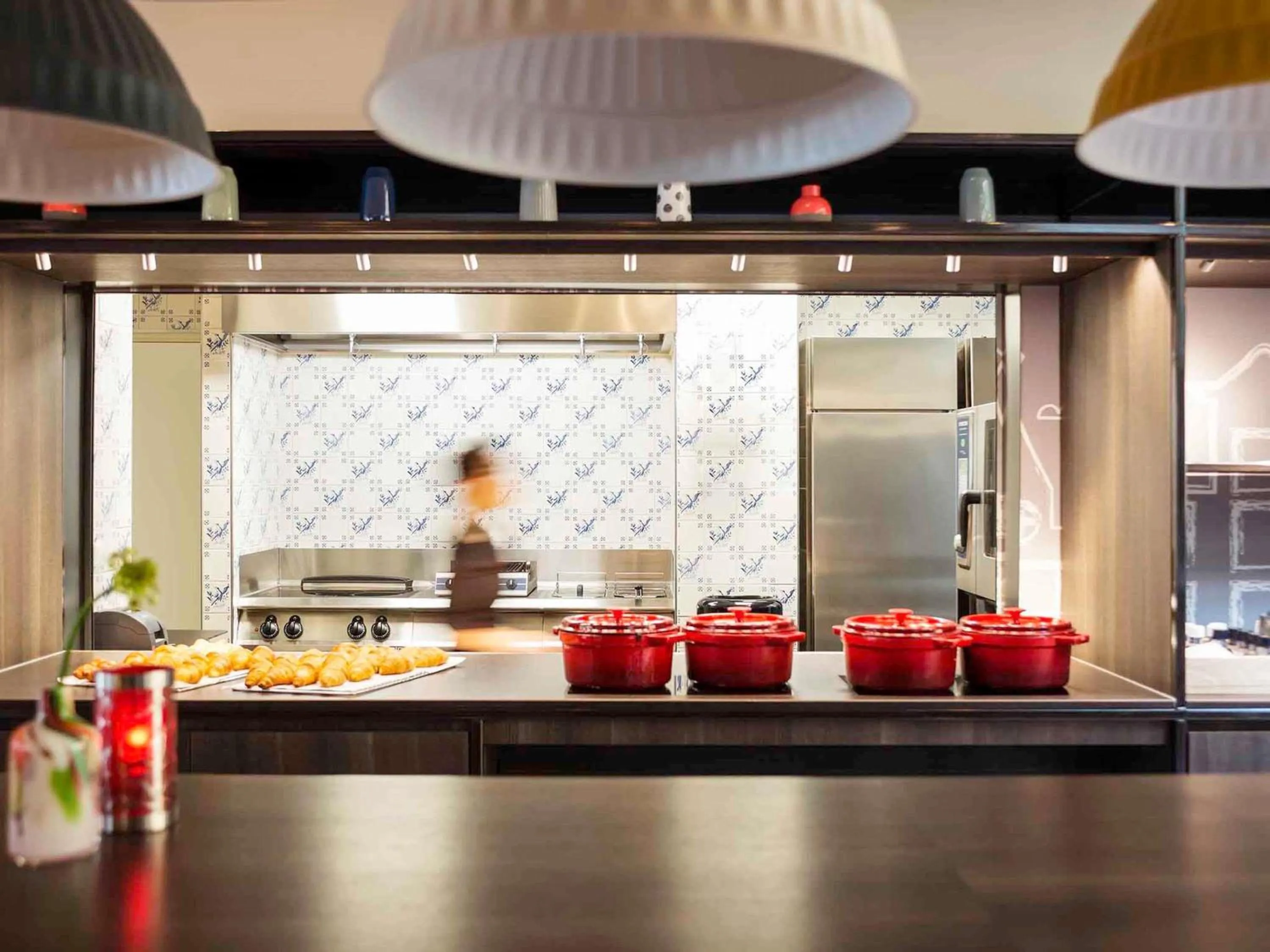 Breakfast in ibis Amsterdam Centre Stopera