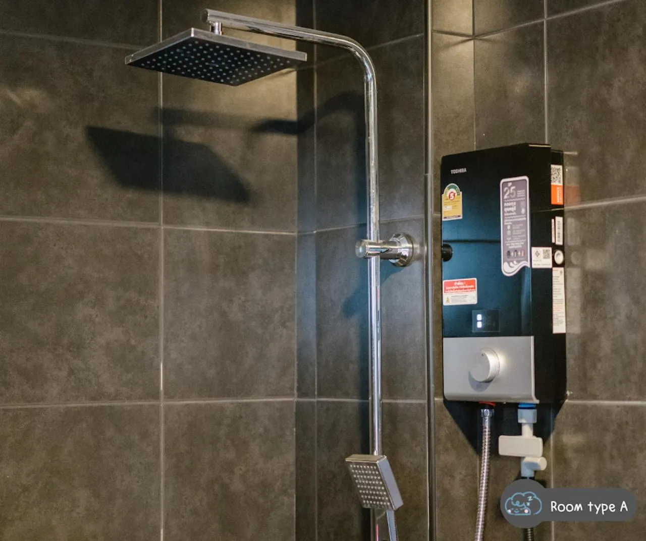 Shower in Scene Private hostel