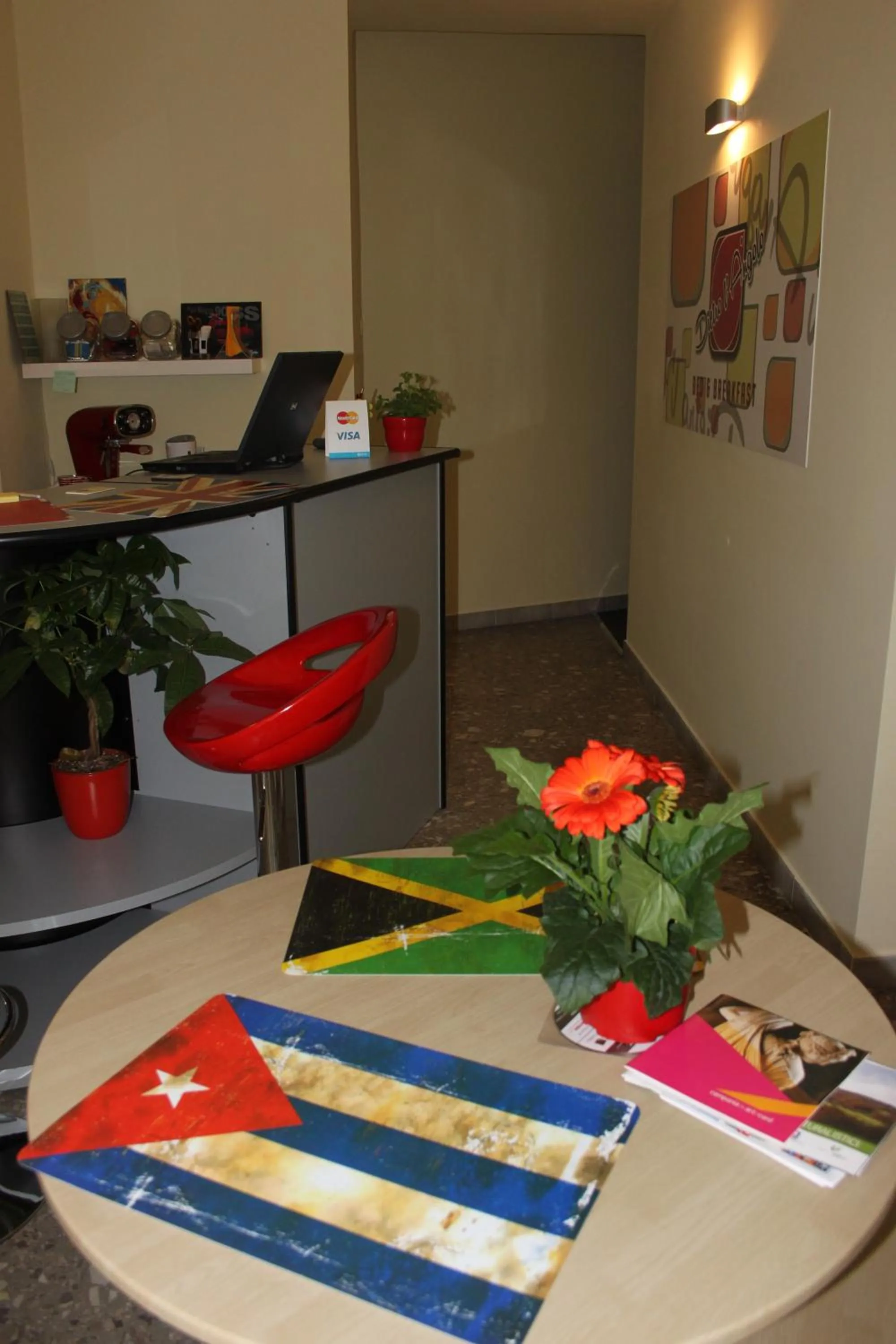 Lobby or reception in B&B Dietro l'Angolo