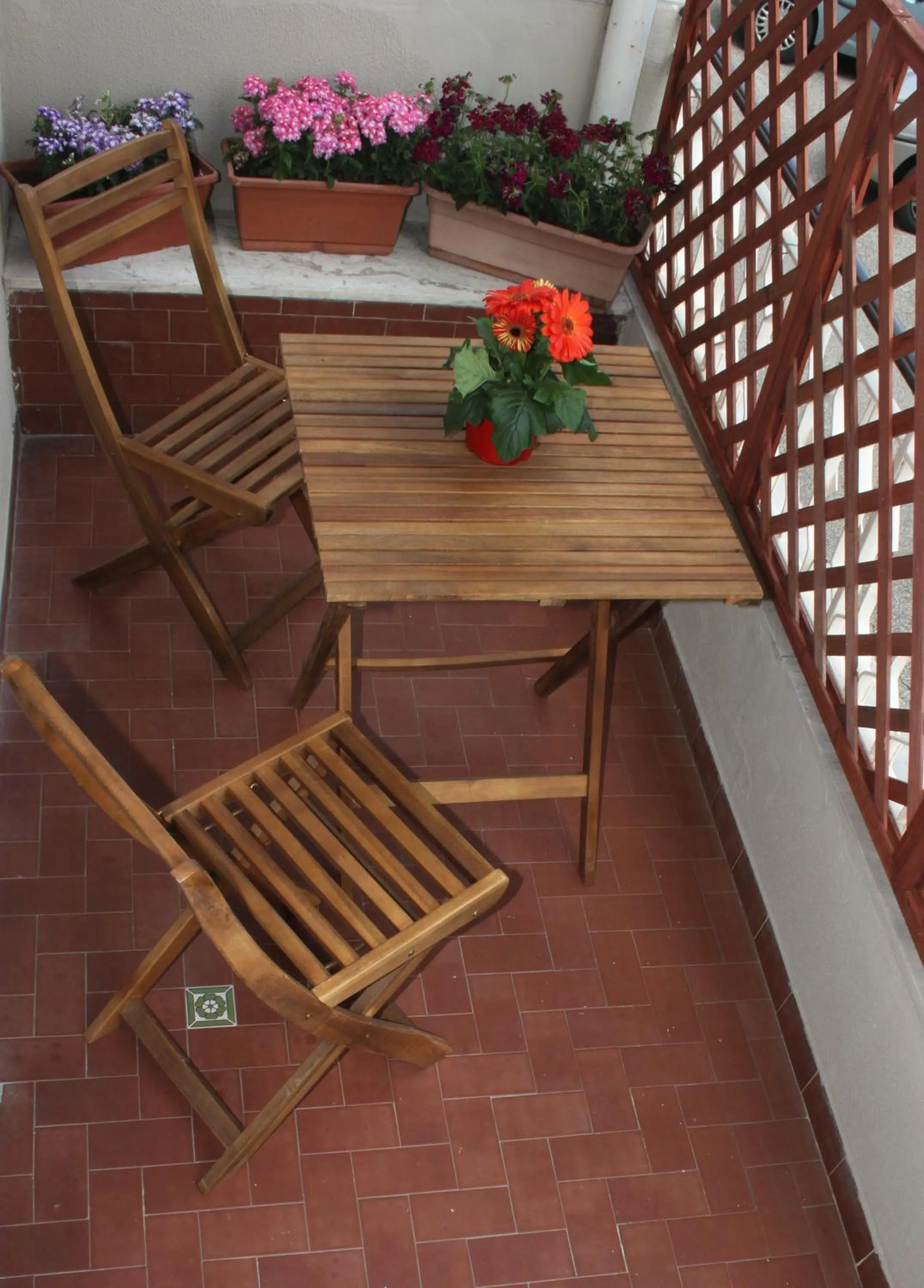 Balcony/Terrace in B&B Dietro l'Angolo