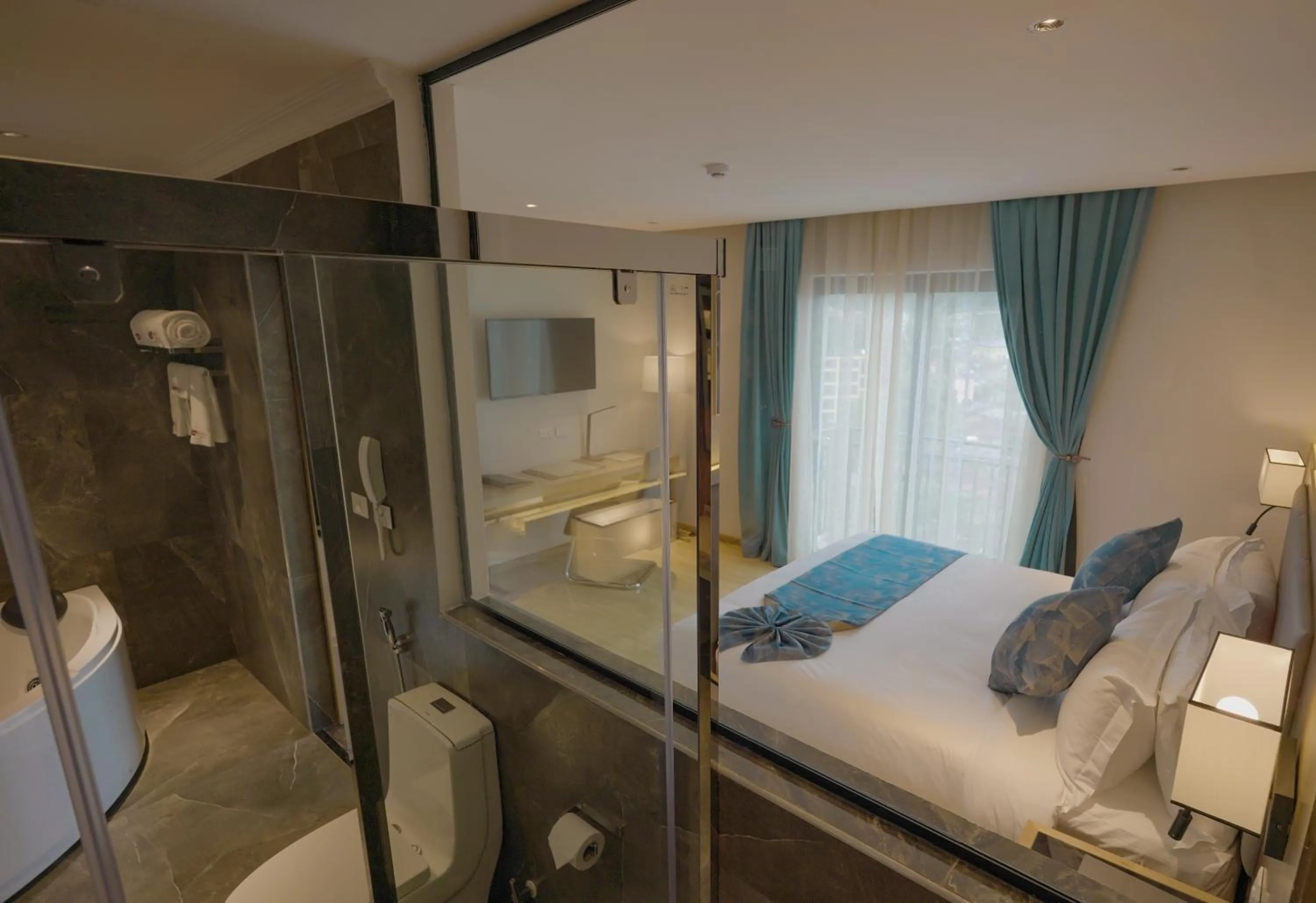 Bed in Stay Easy Plus Hotel