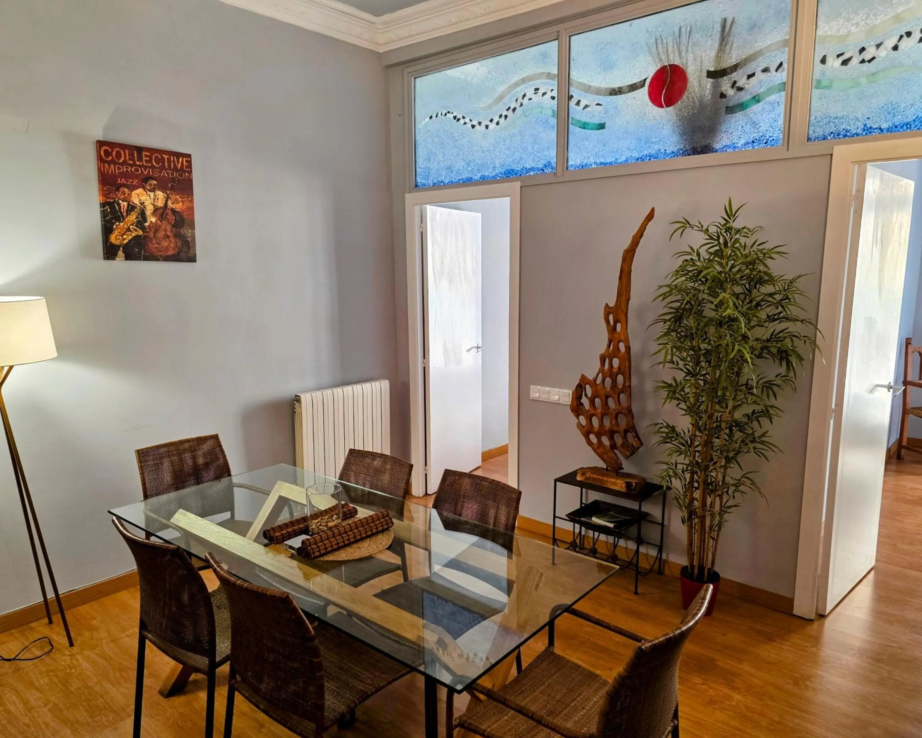 Dining area in Luxury Central Apartment