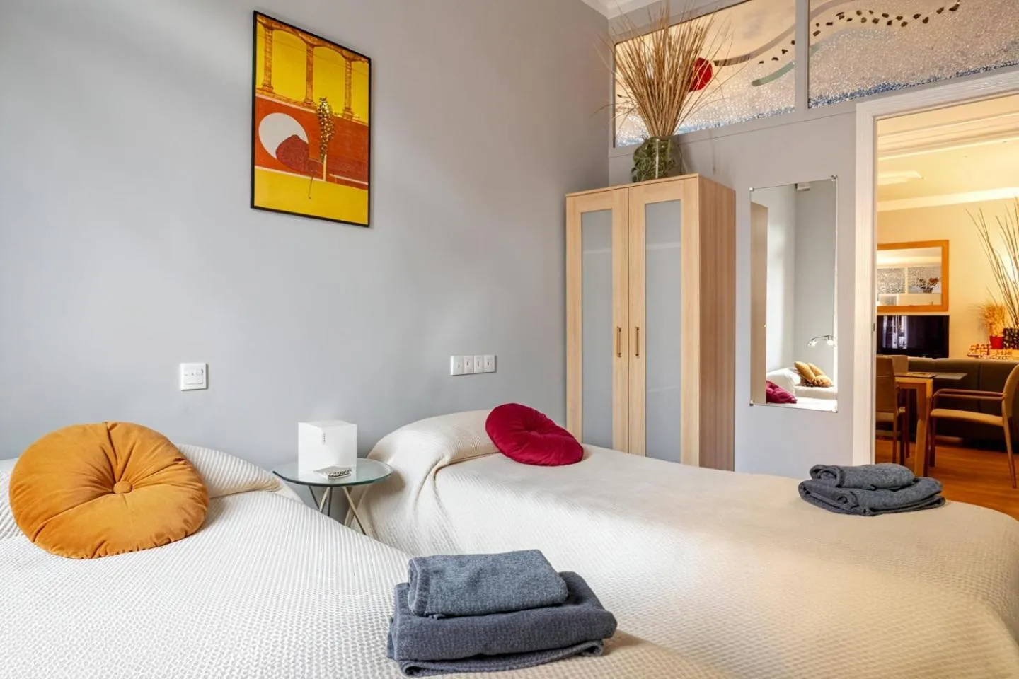 Bedroom, Bed in Luxury Central Apartment