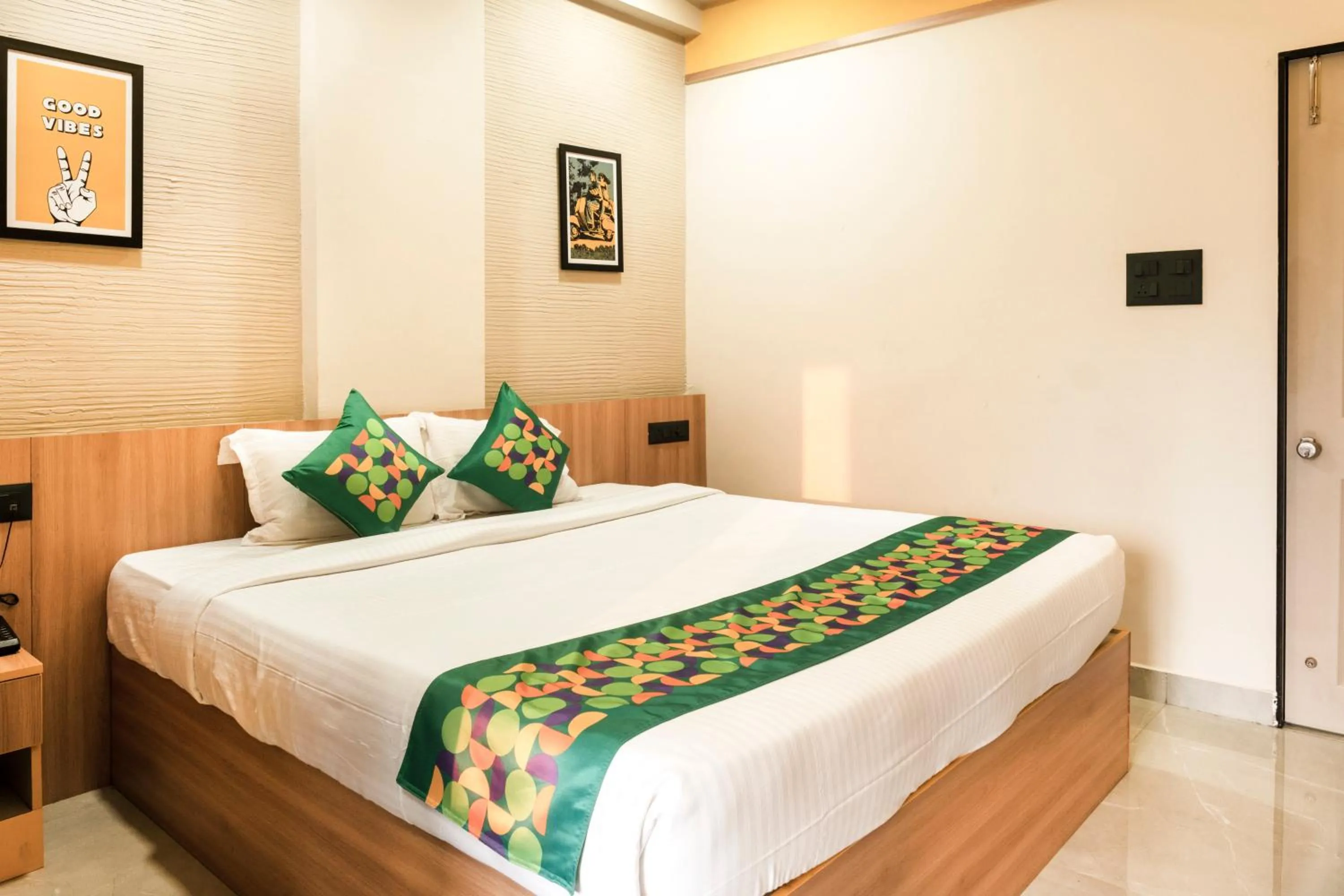 Premium Room with Balcony - single occupancy in Treebo Breeze Way Rushikonda With Swimming Pool