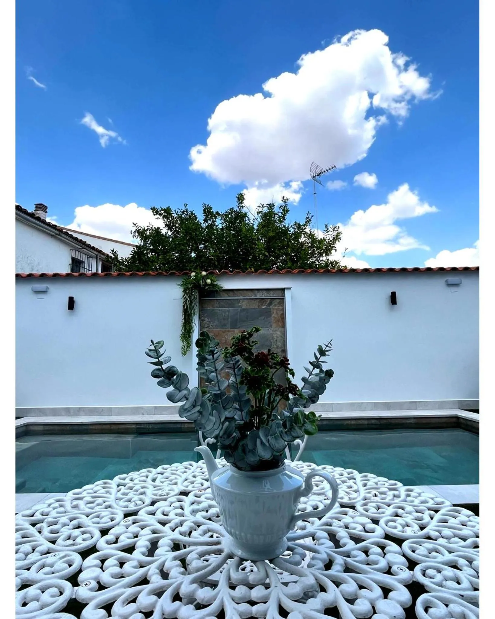 Patio in Hotel Boutique iulia 5 Estrellas