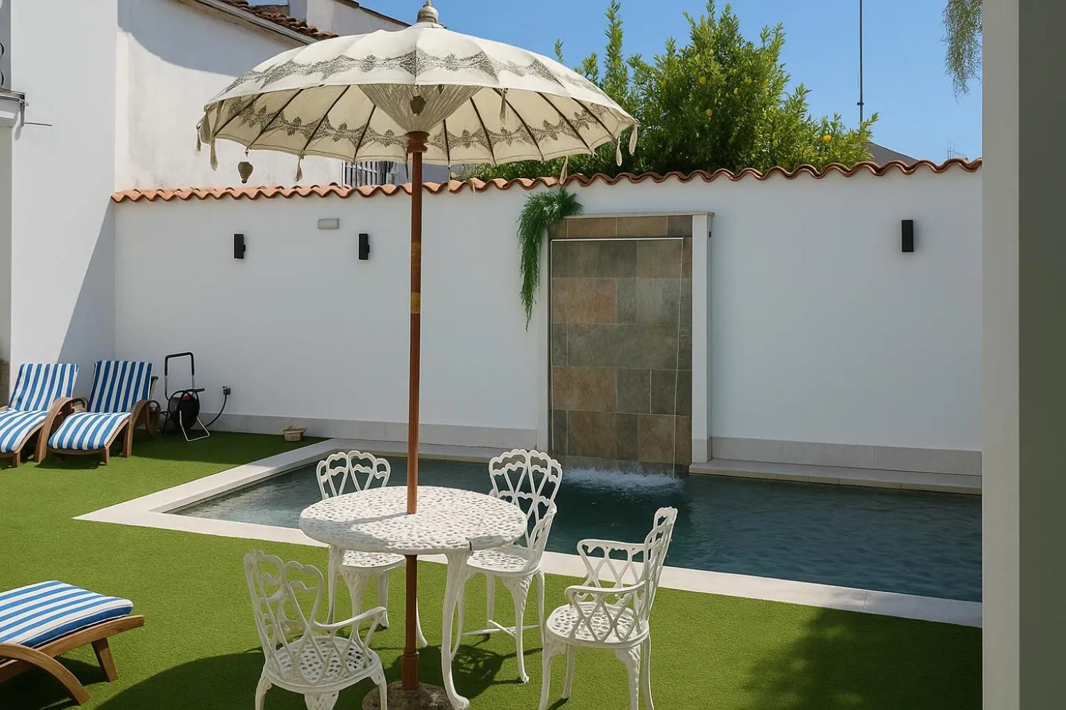 Patio in Hotel Boutique iulia 5 Estrellas