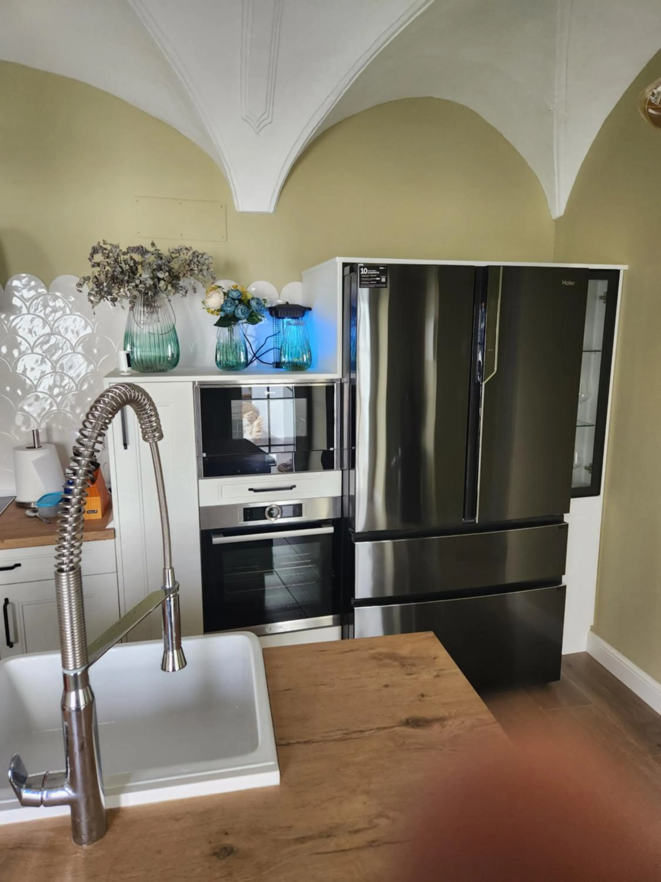 Communal kitchen in Hotel Boutique iulia 5 Estrellas