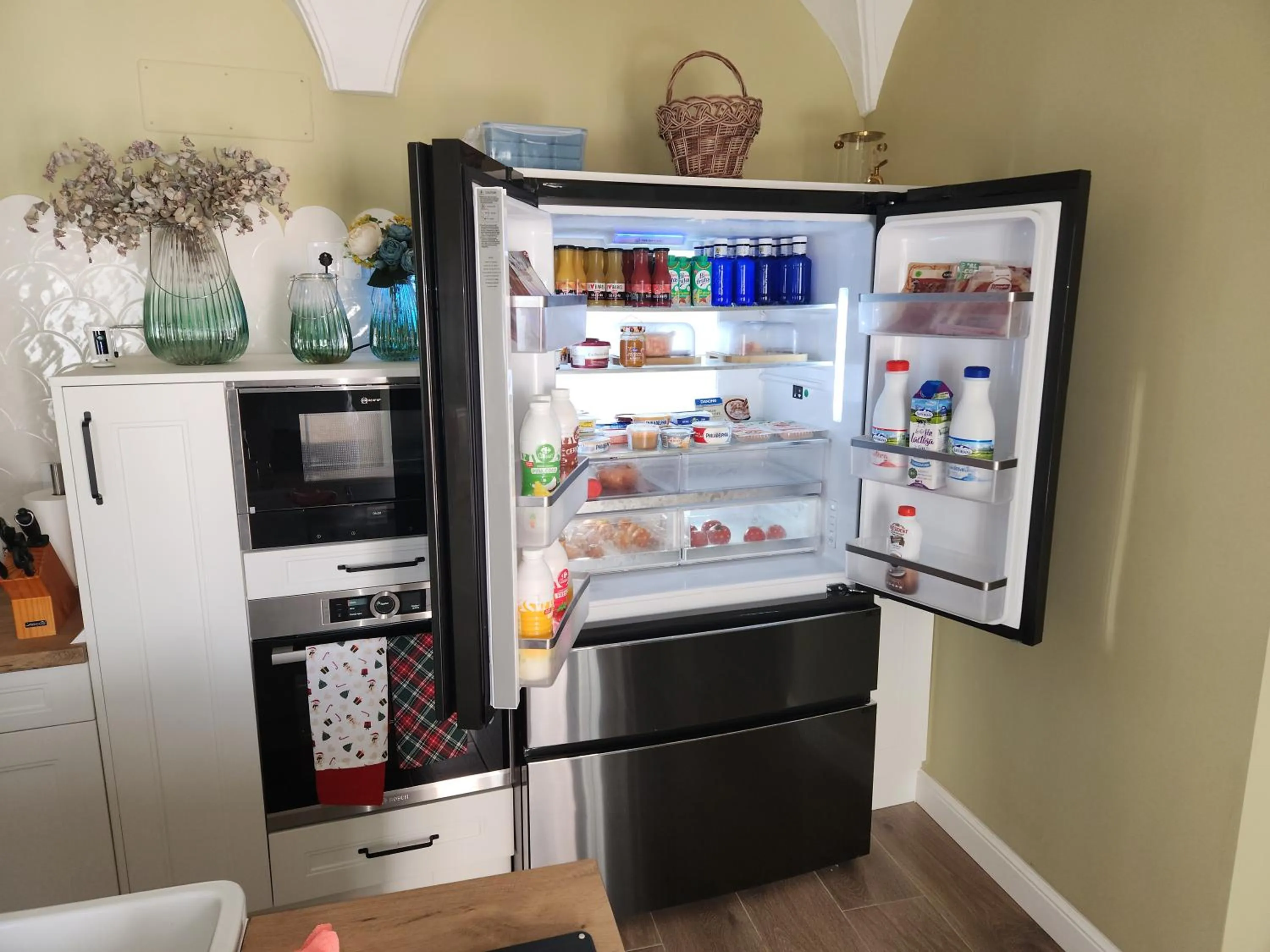 Kitchen or kitchenette in Hotel Boutique iulia 5 Estrellas