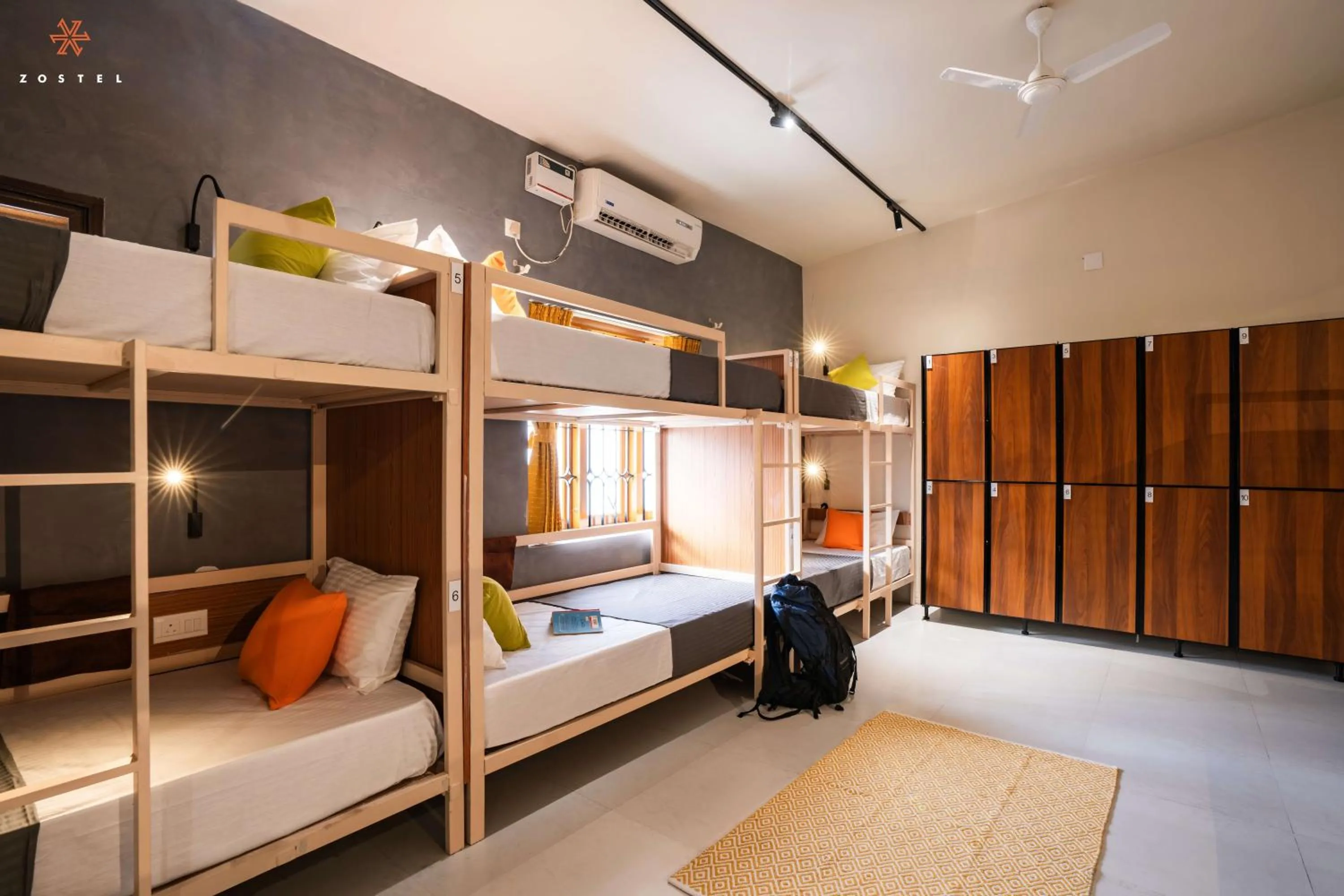 Bed in Zostel Kochi, Ernakulam