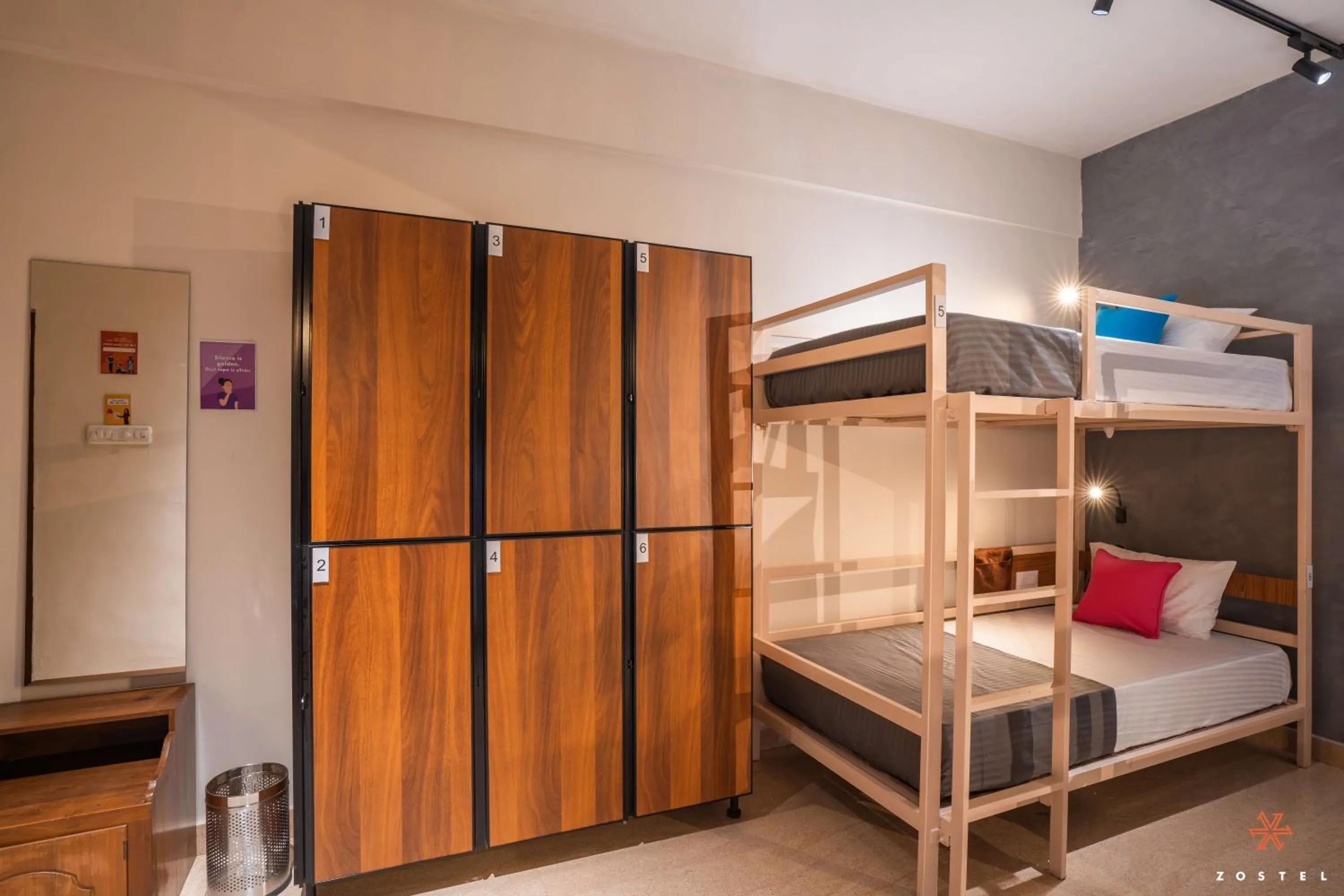 Bed in Zostel Kochi, Ernakulam