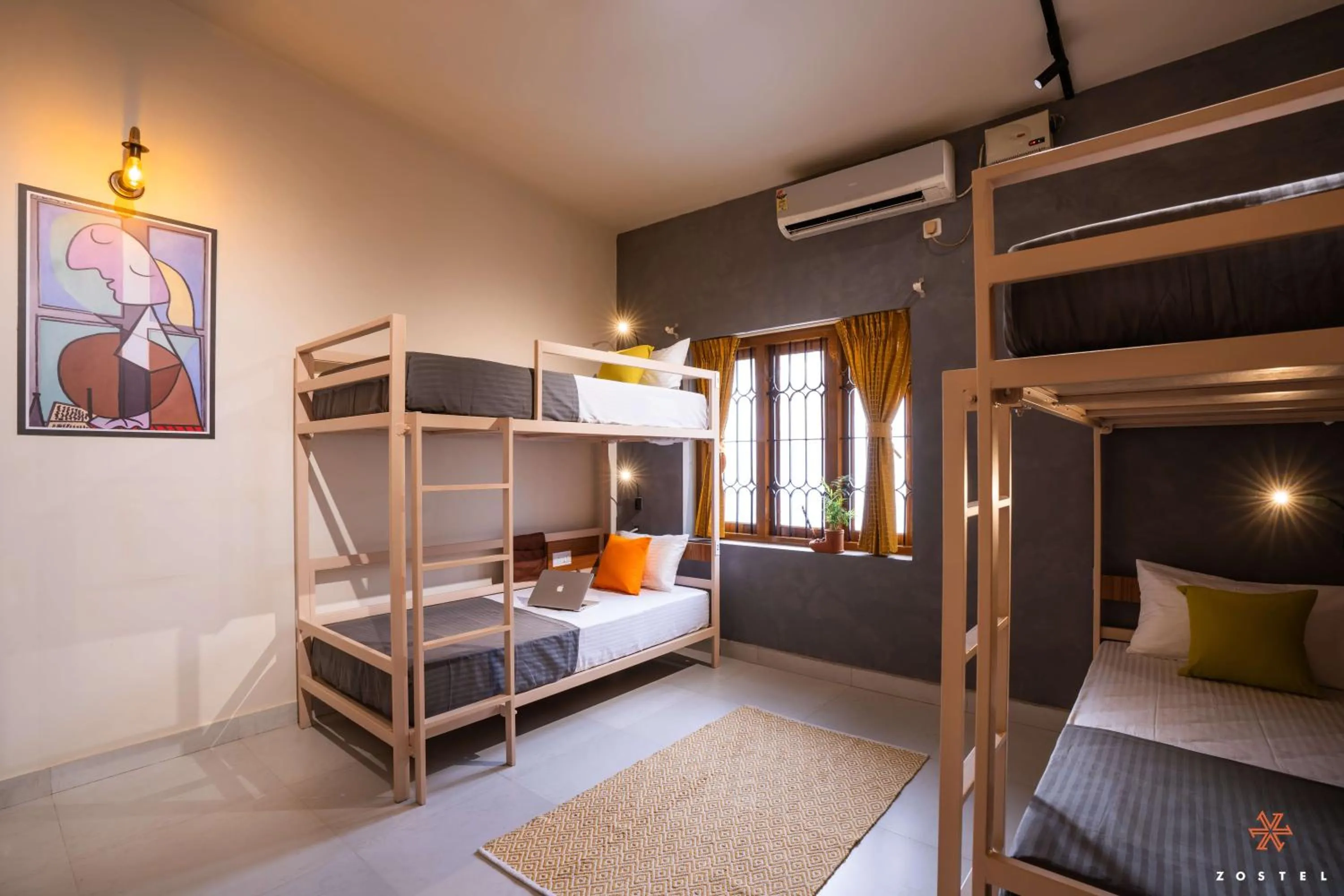 Bed in Zostel Kochi, Ernakulam