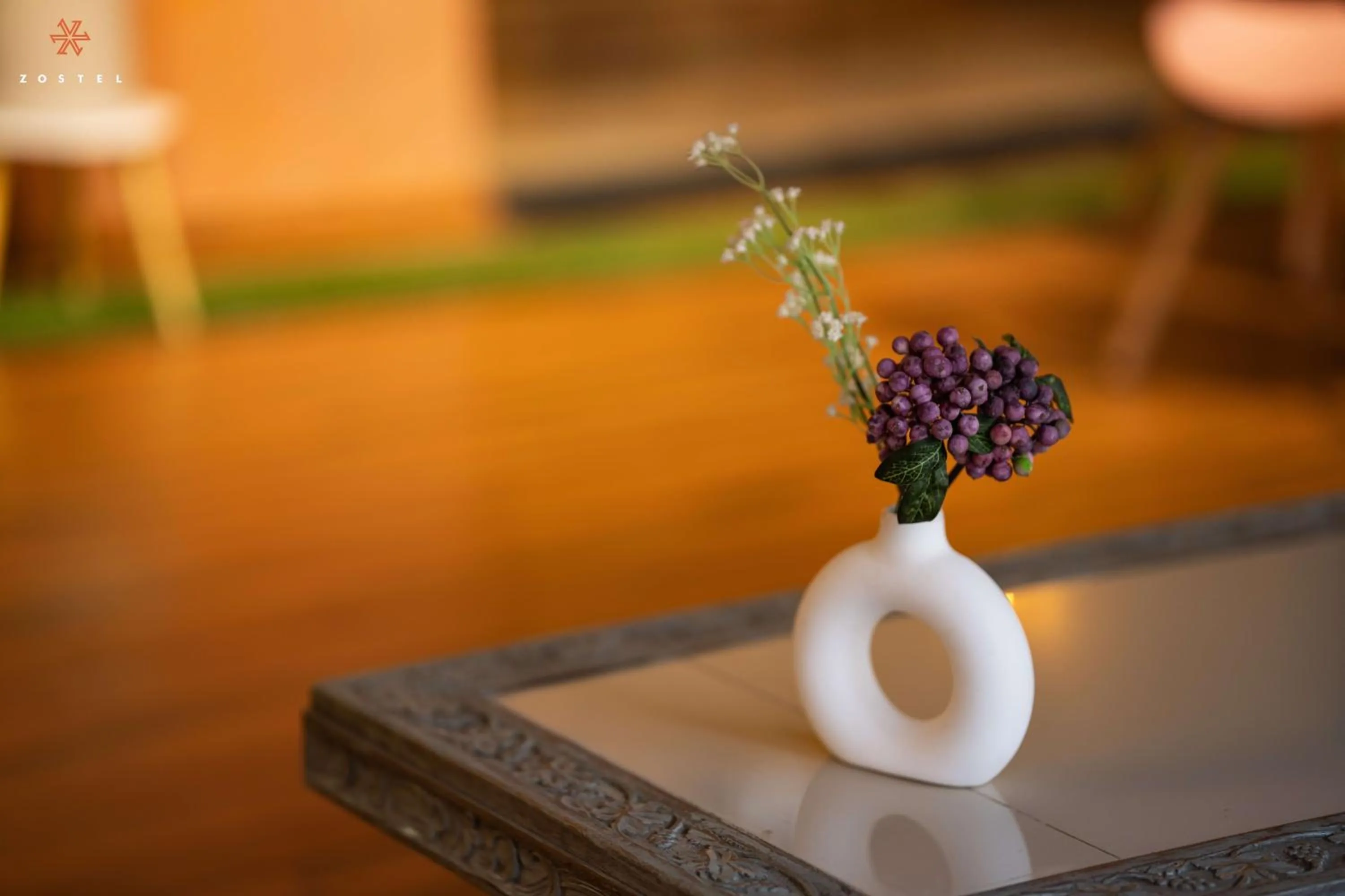 Decorative detail in Zostel Kochi, Ernakulam