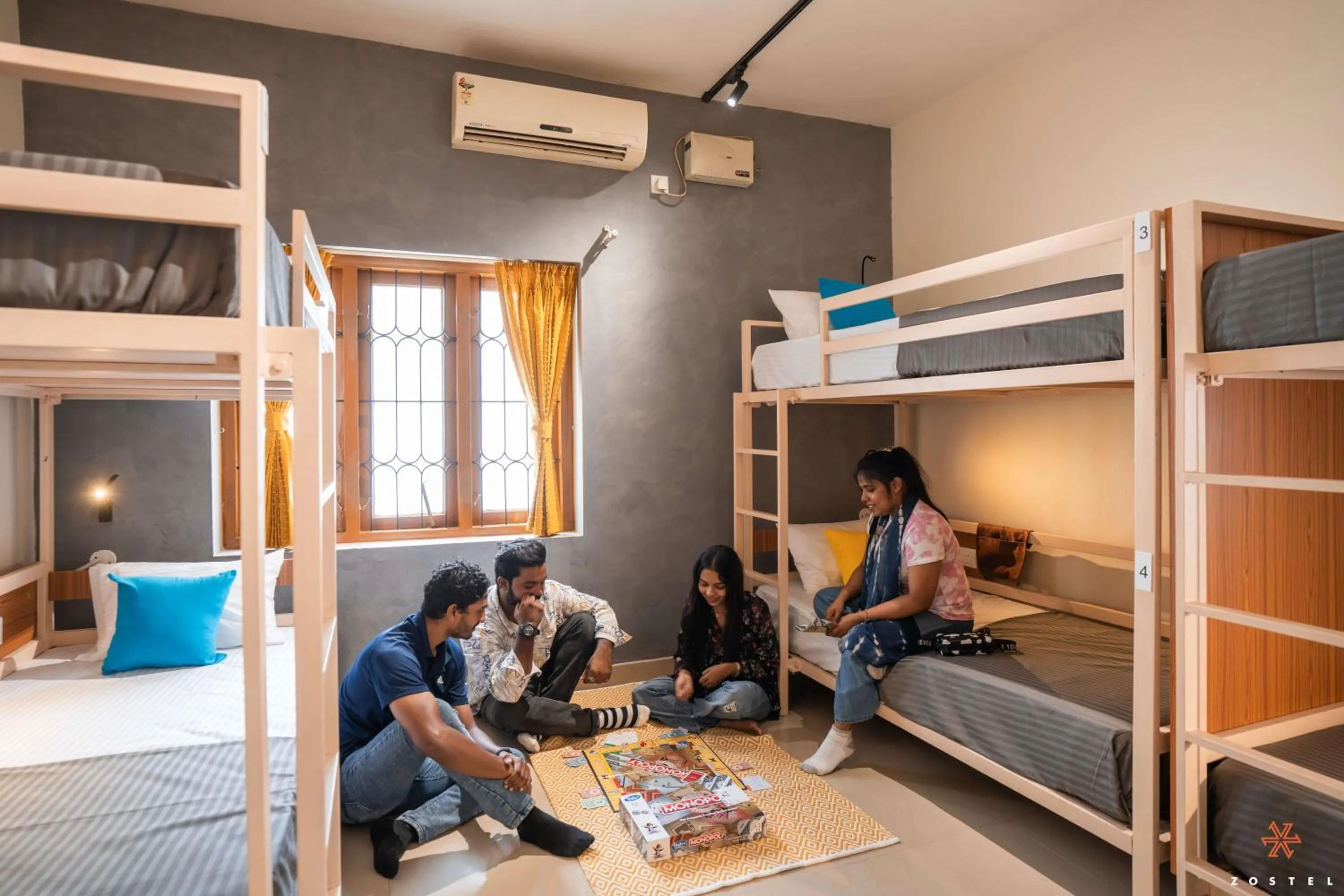 Bed in Zostel Kochi, Ernakulam