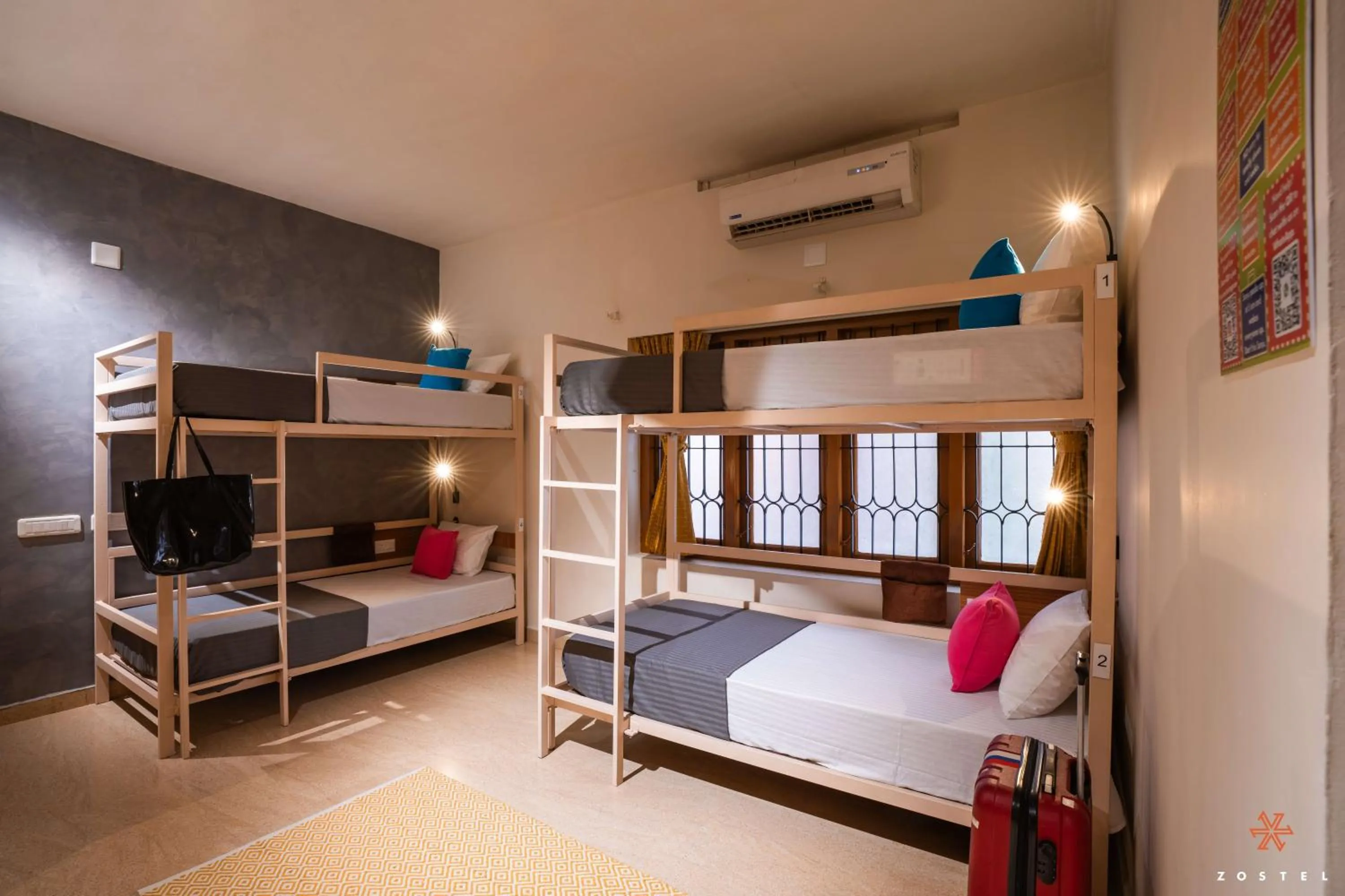 bunk bed, Bed in Zostel Kochi, Ernakulam