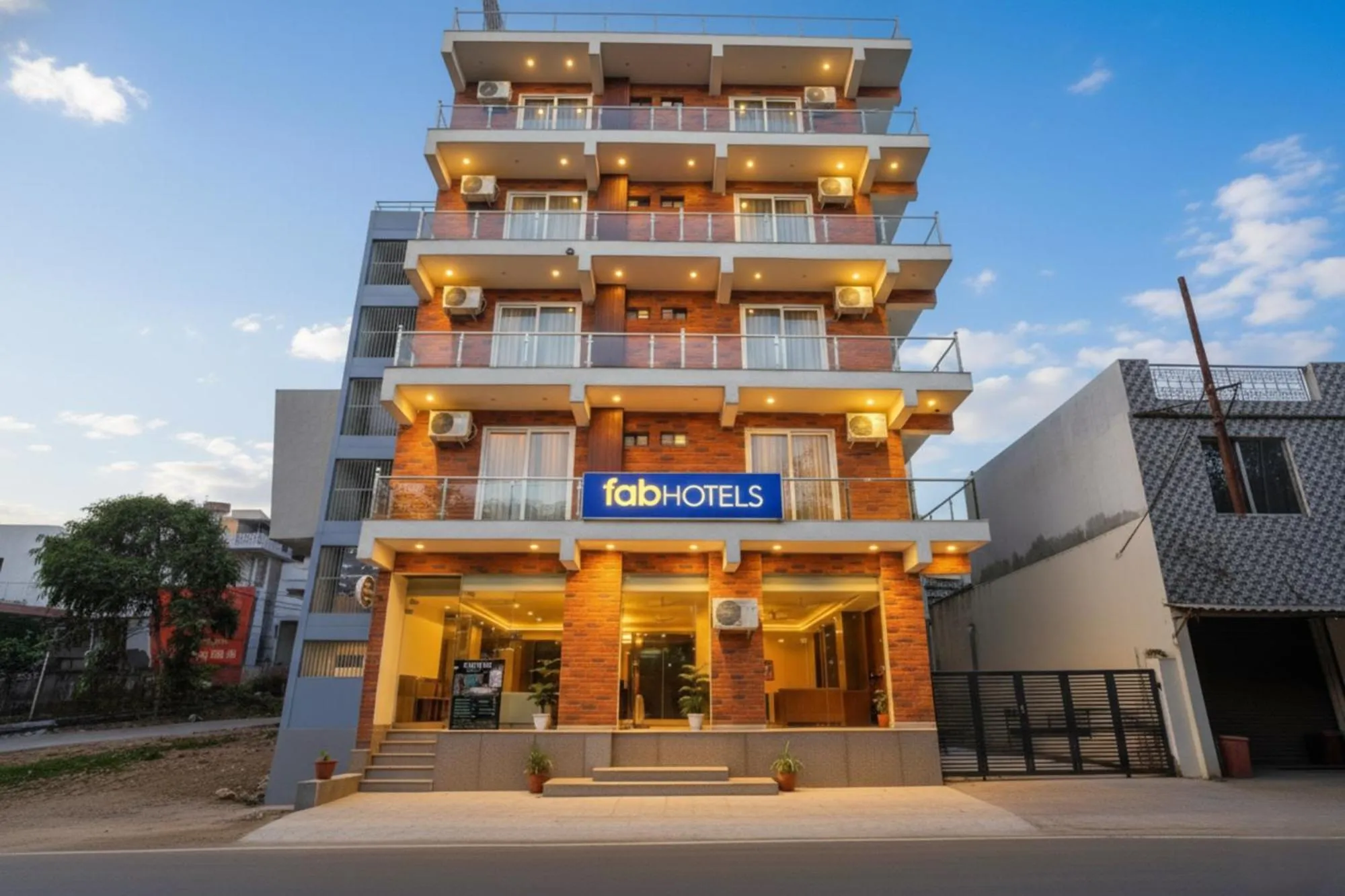 Property building in FabHotel Unique Stay