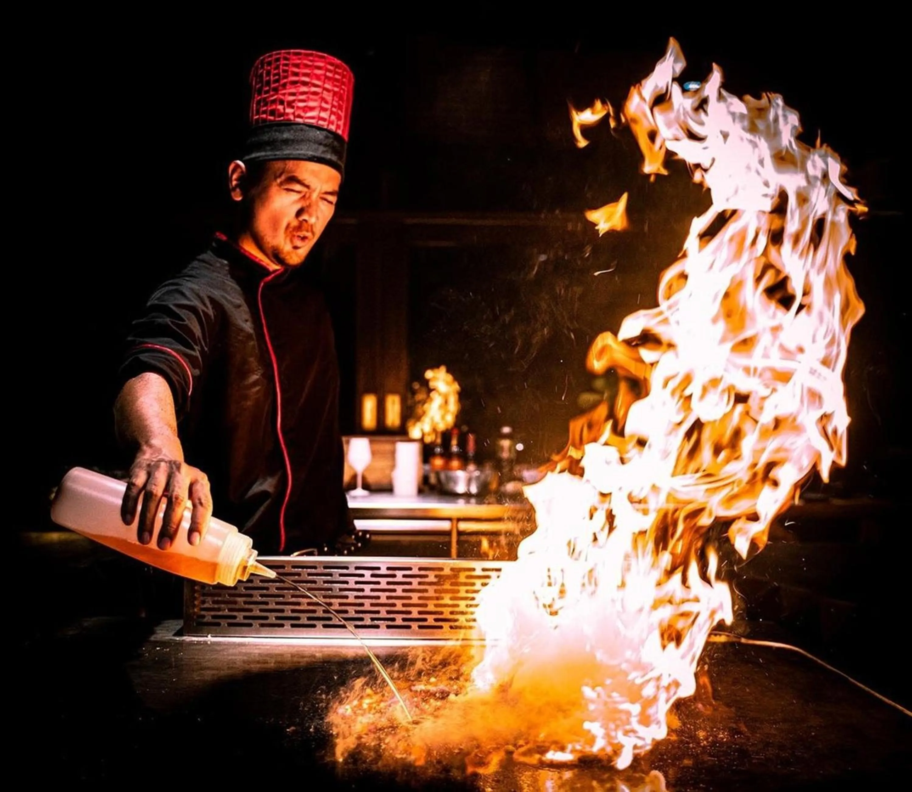 kitchen in Sensations Eco-Chic Hotel