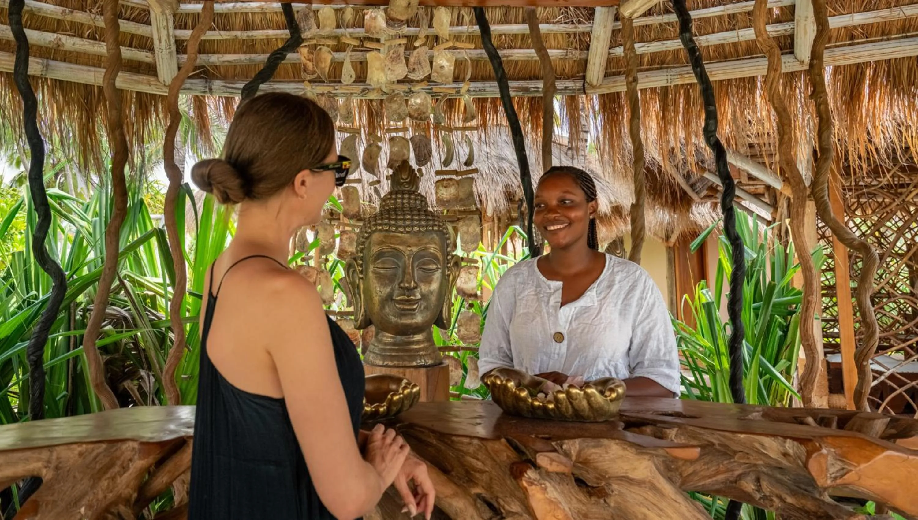 Staff in Sensations Eco-Chic Hotel