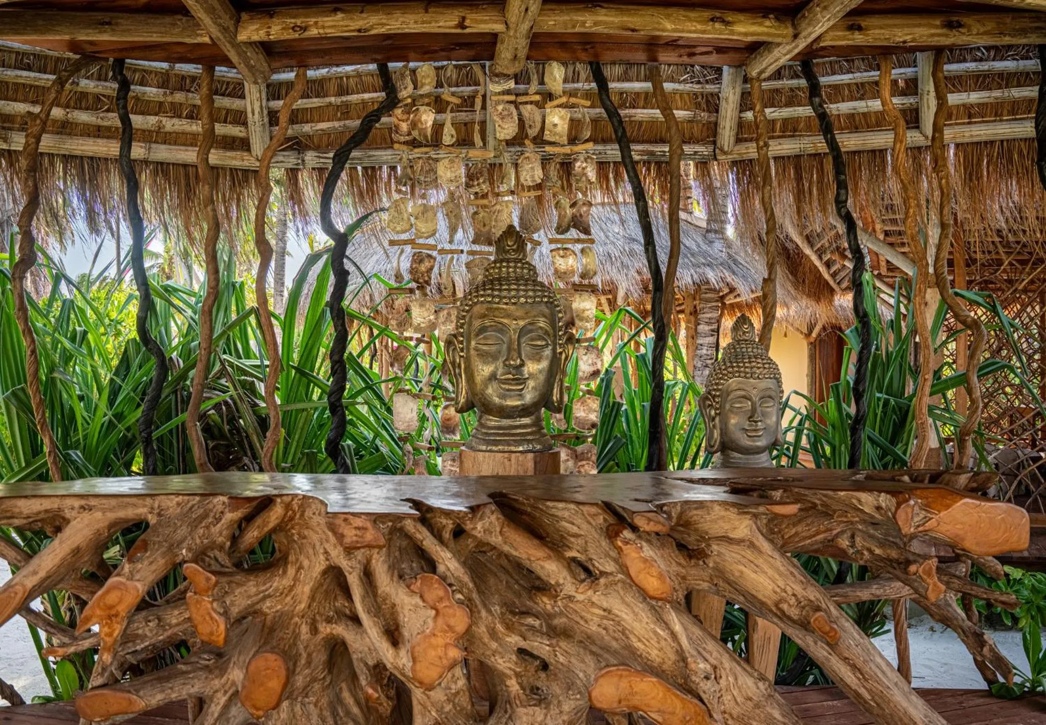 Garden view in Sensations Eco-Chic Hotel