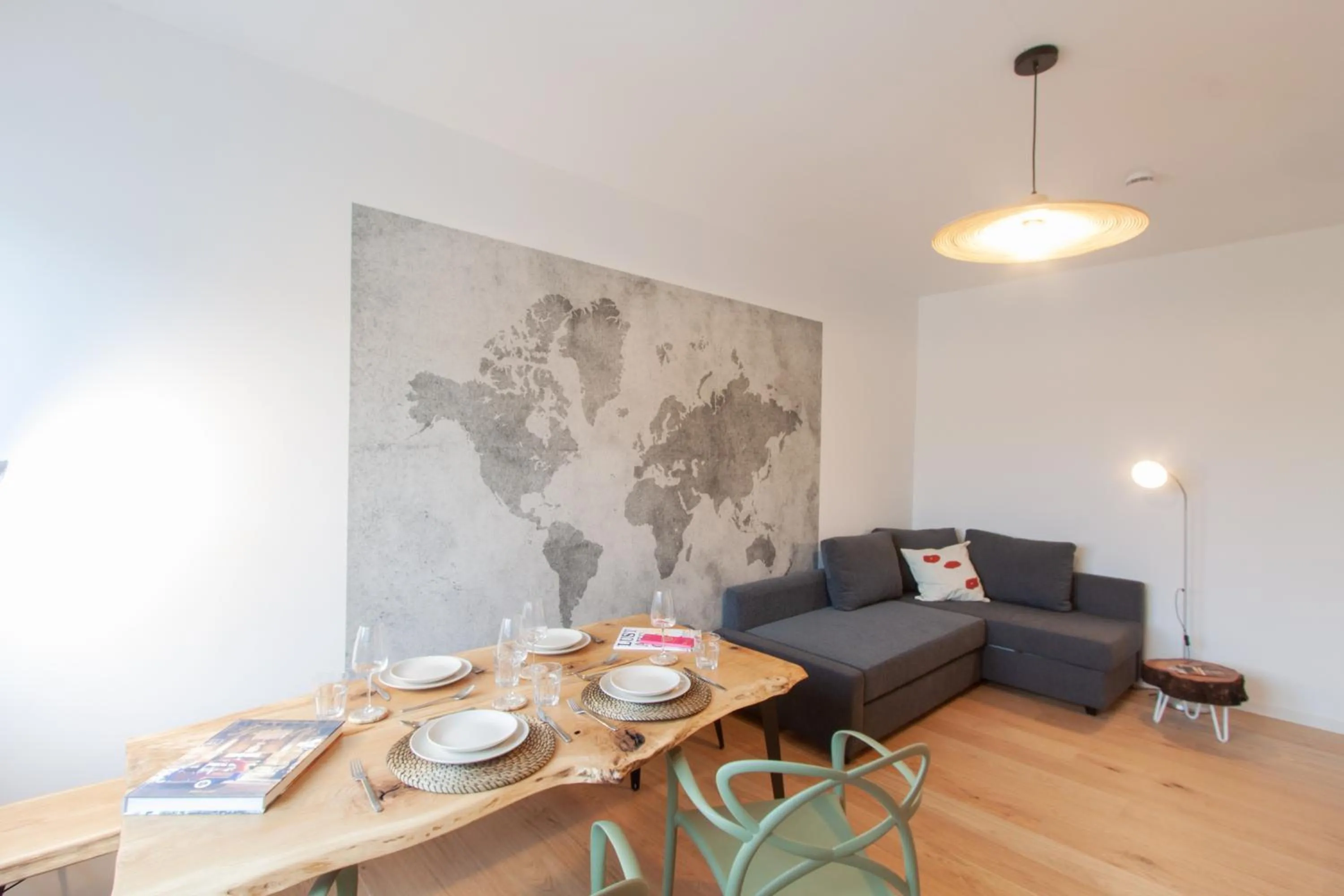 Living room in Juliusliving - modernes Wohnen an der Juliuspromenade