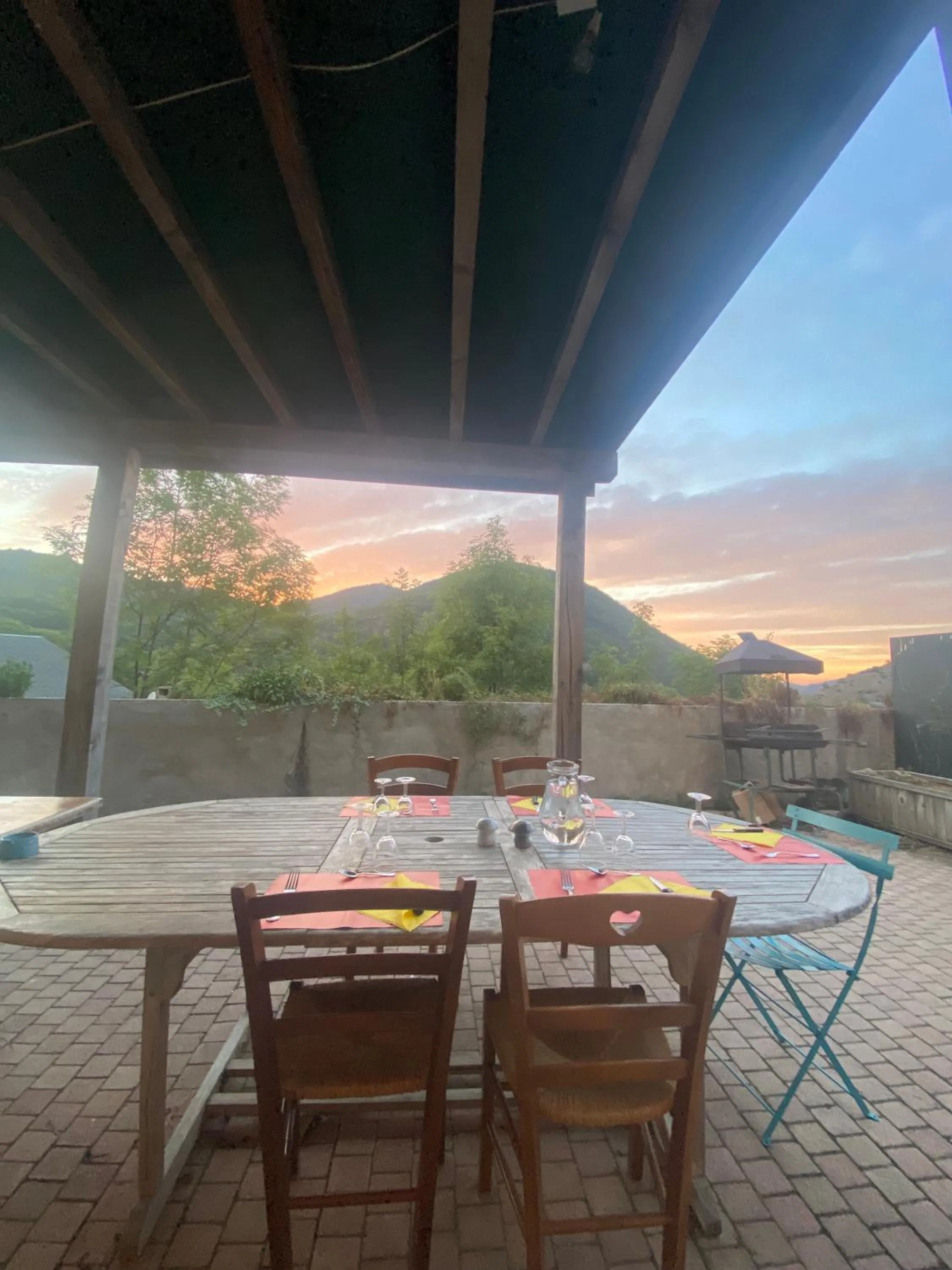 Natural landscape in Ferme-auberge le cochon du Madres