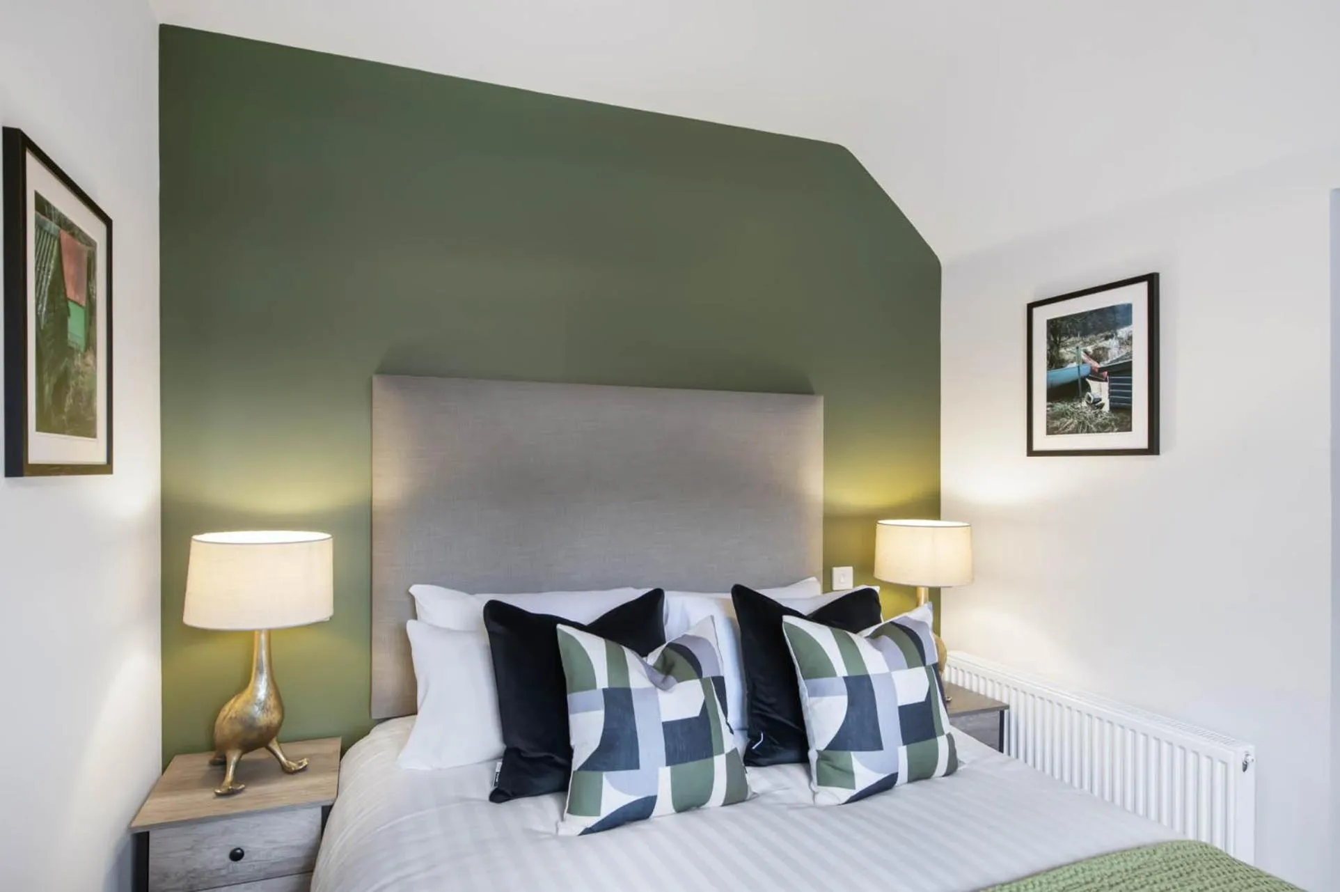 Bed in The Woodside Apartments