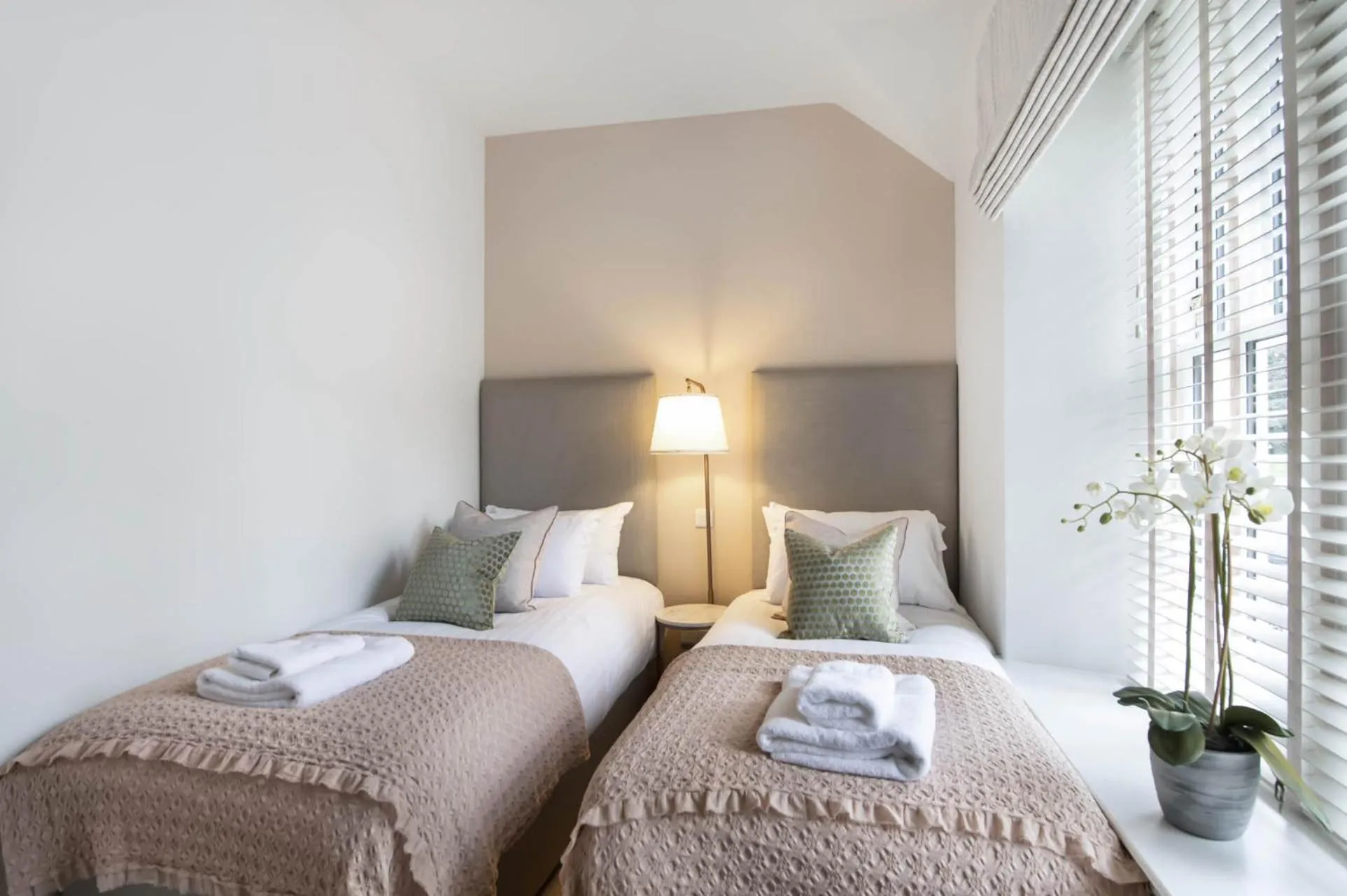 Bed in The Woodside Apartments