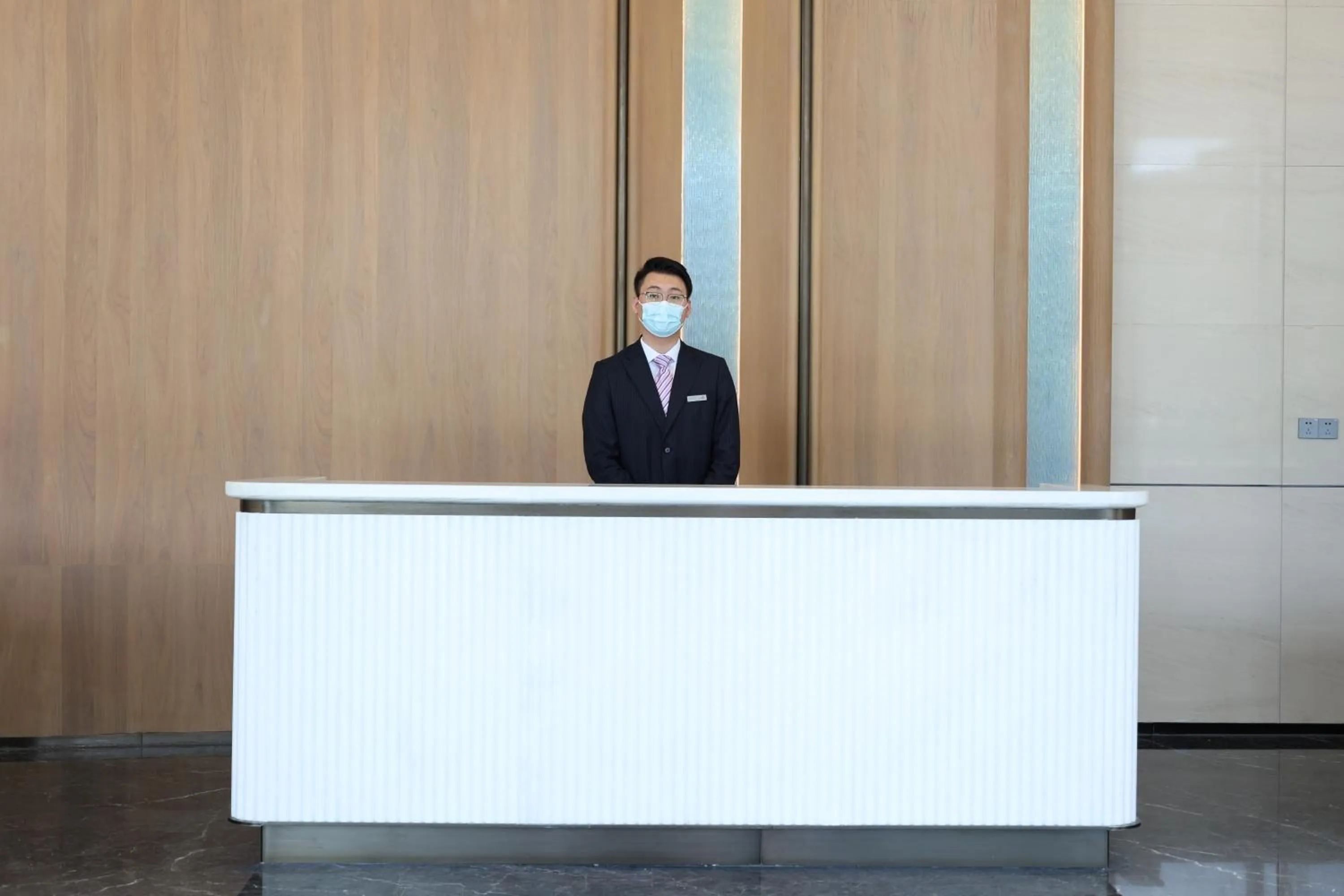 Lobby or reception in The COLI Hotel Jinan