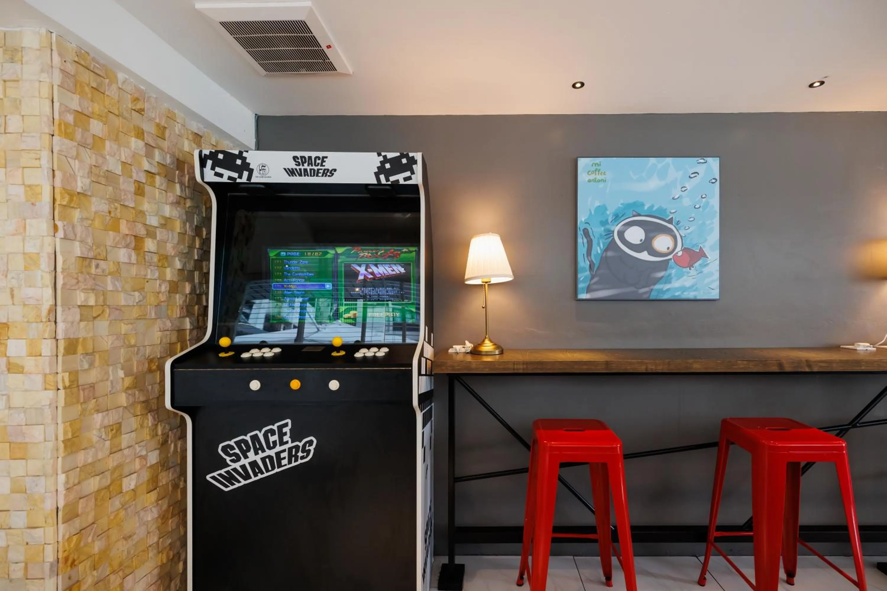 Communal lounge/ TV room in The Bed Bukit Bintang