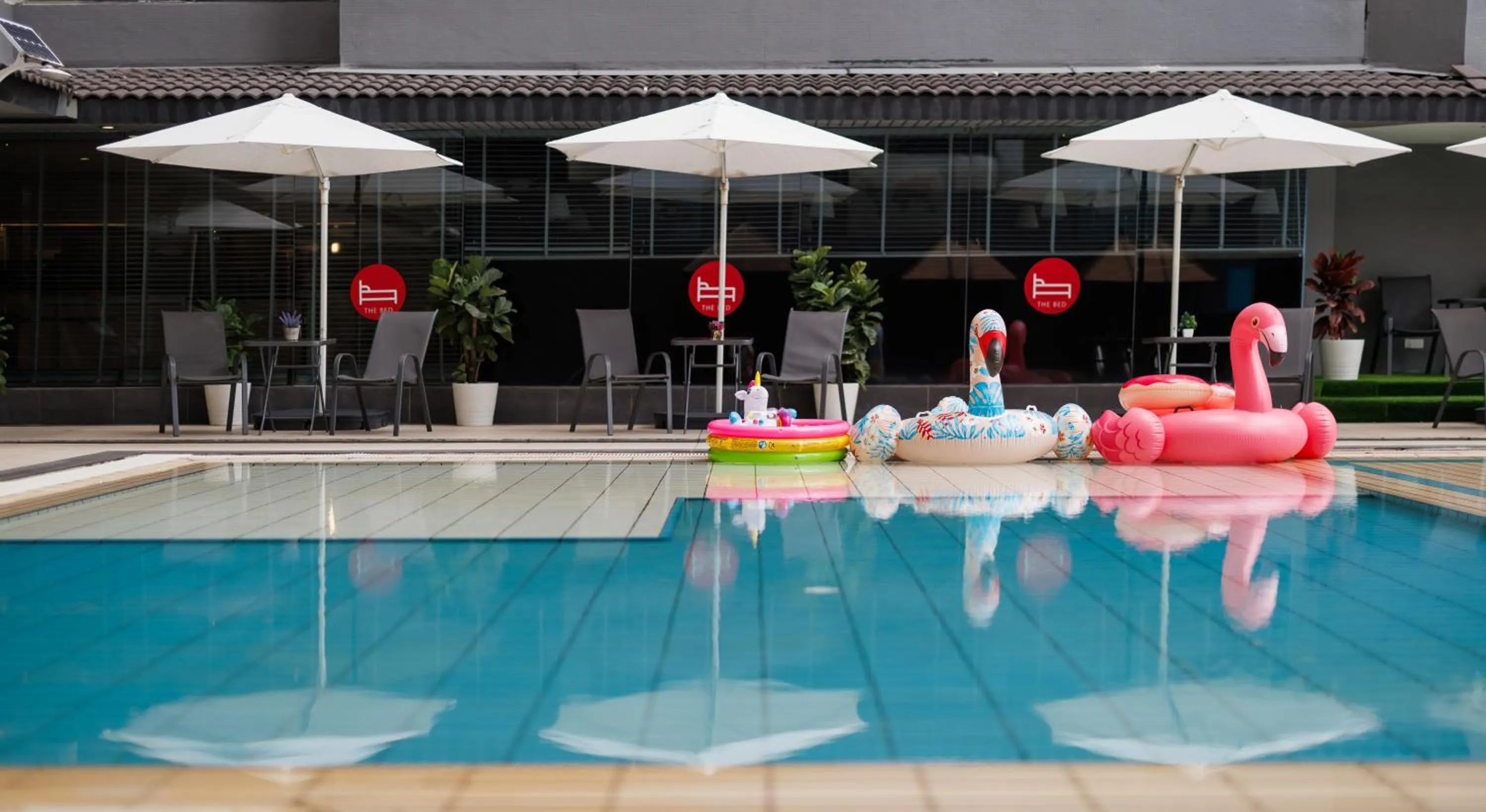 Swimming pool in The Bed Bukit Bintang