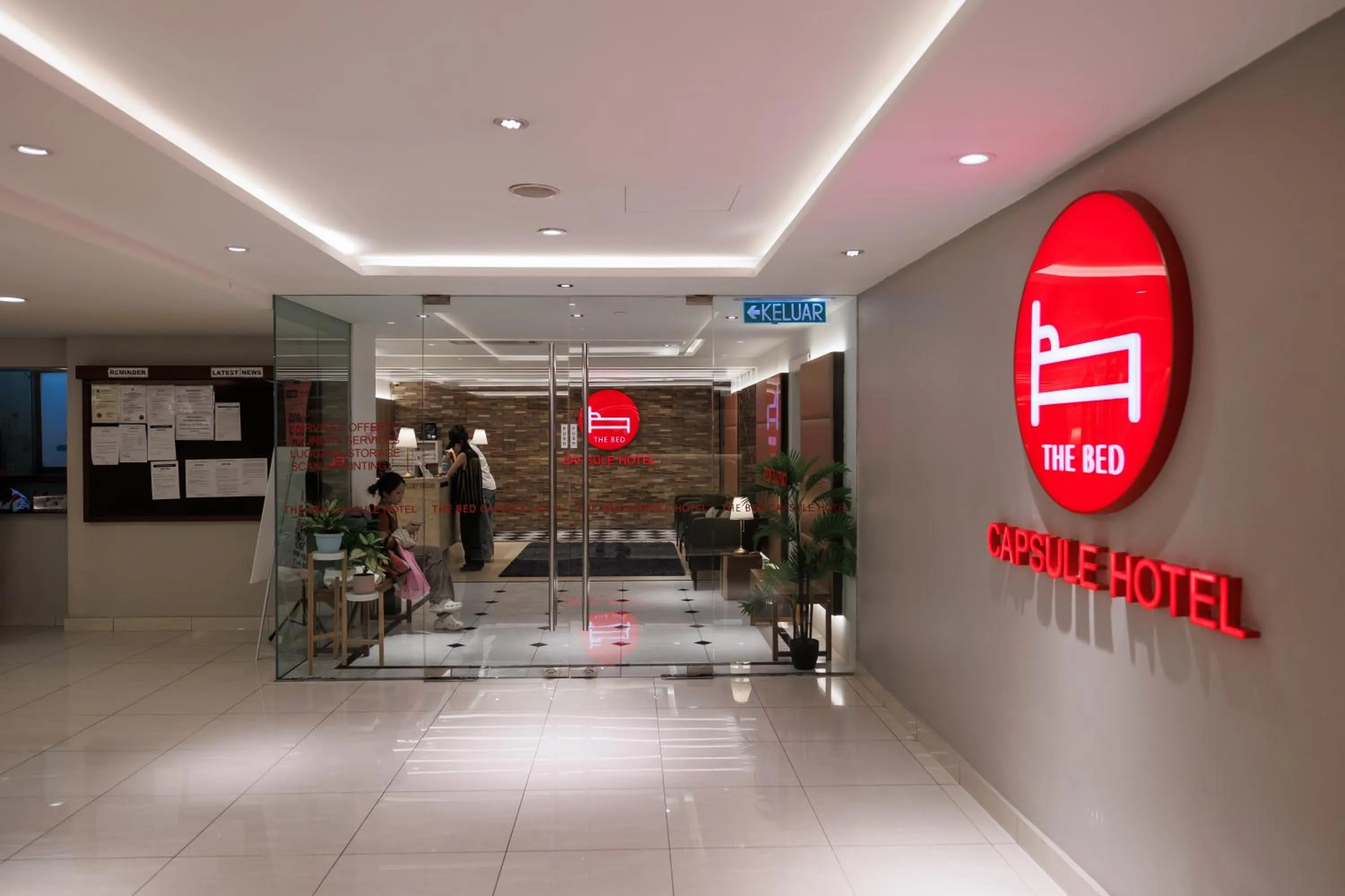 Lobby or reception in The Bed Bukit Bintang