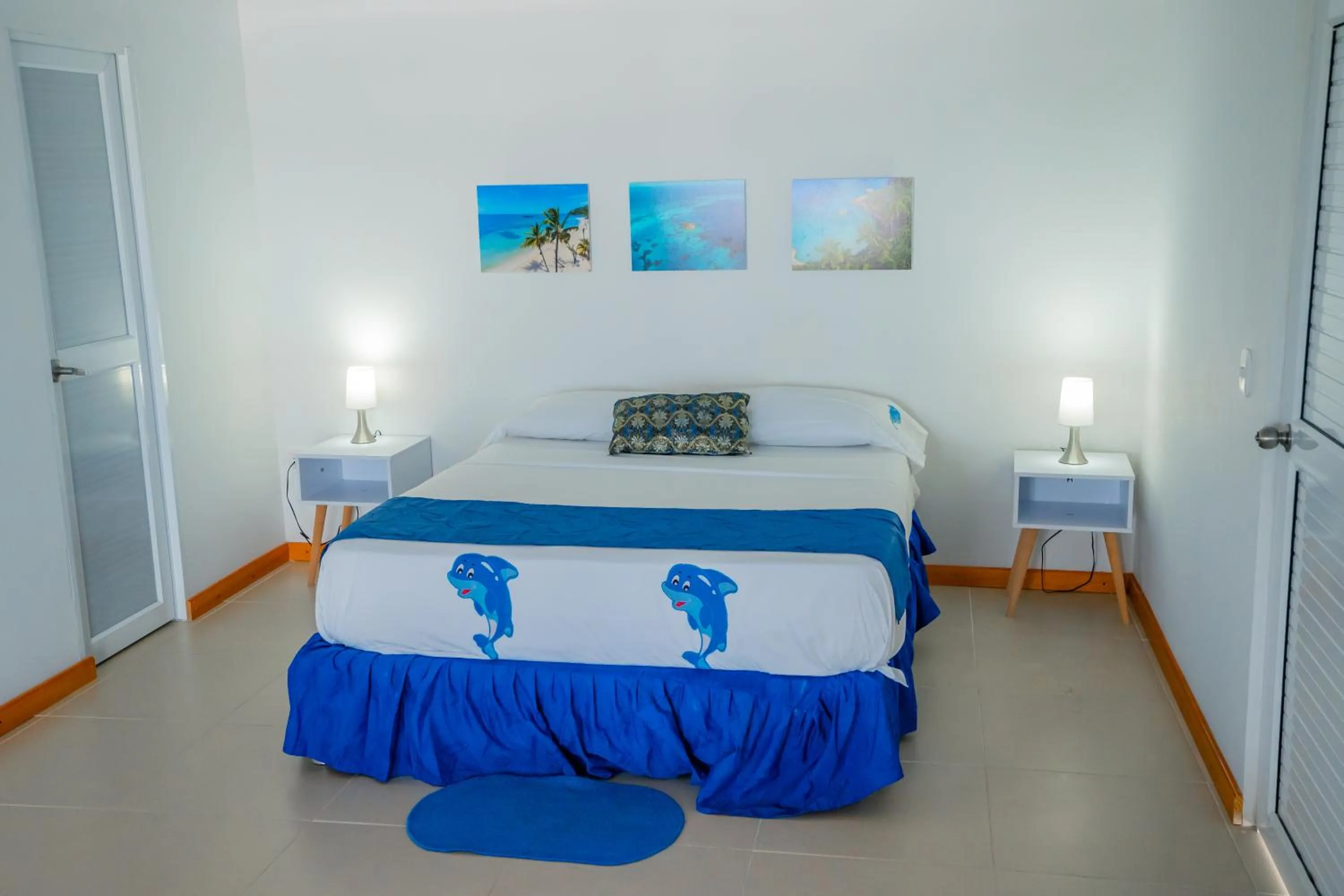 Bed in Hotel El Pirata Morgan