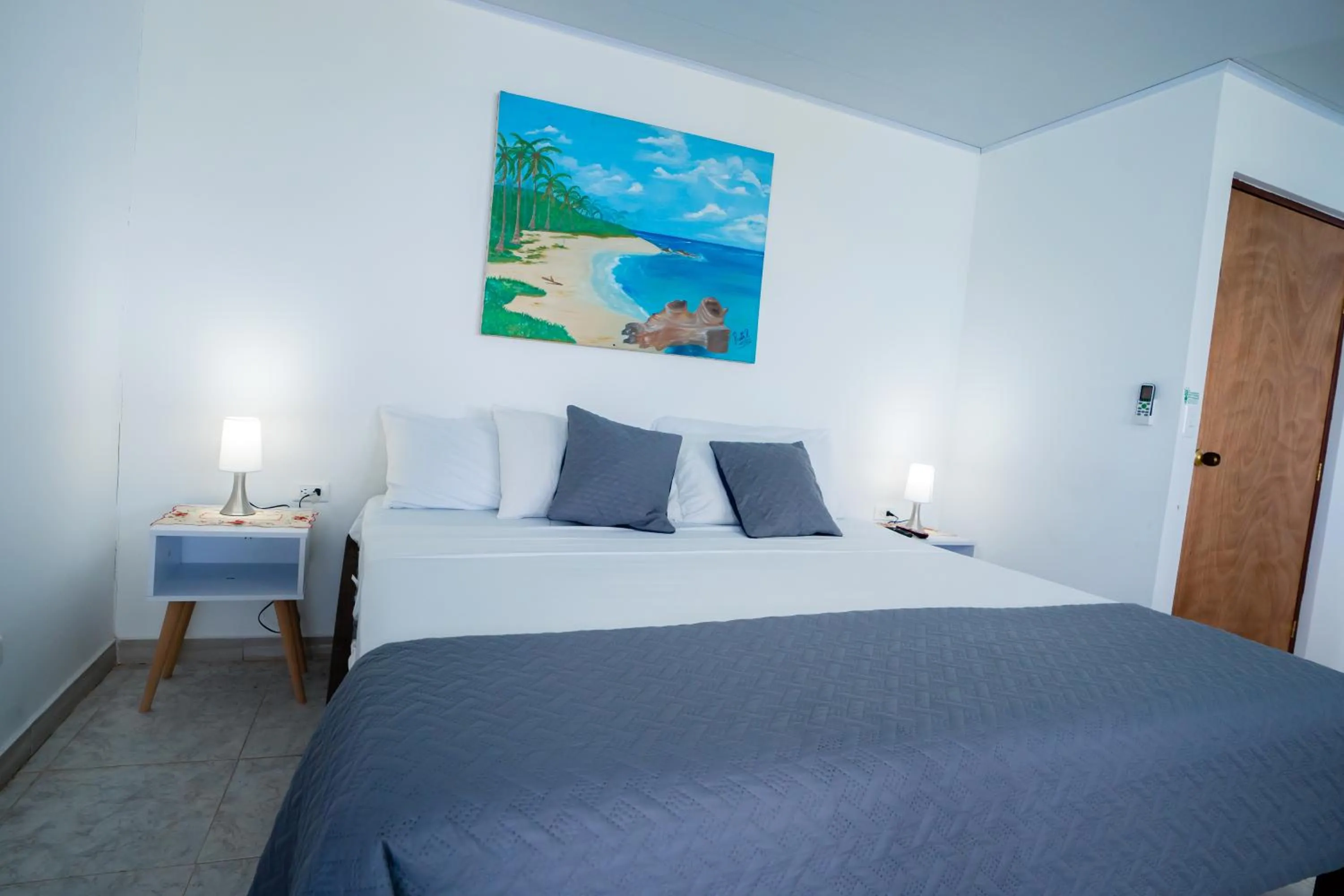 Bed in Hotel El Pirata Morgan