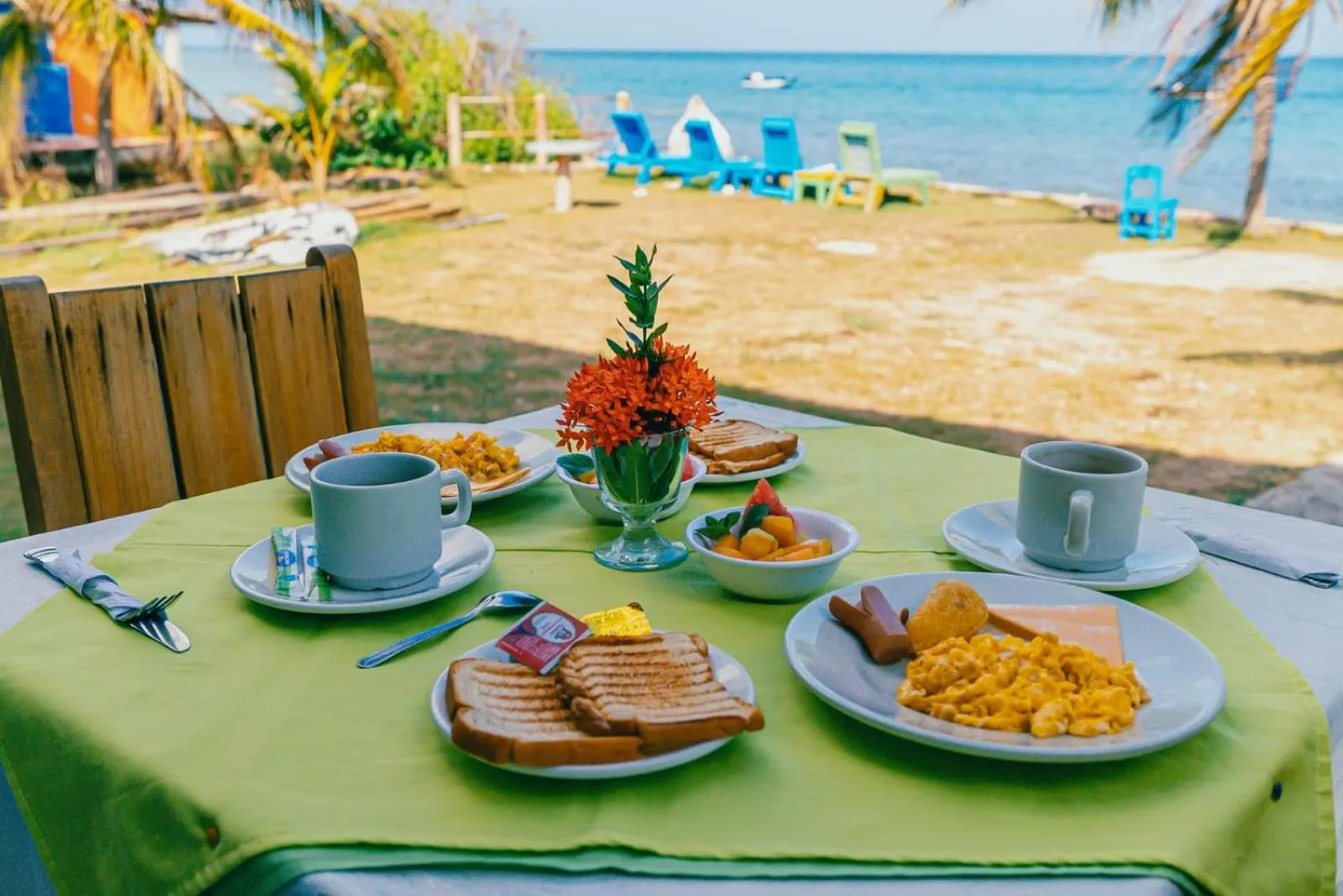 Breakfast in Hotel El Pirata Morgan