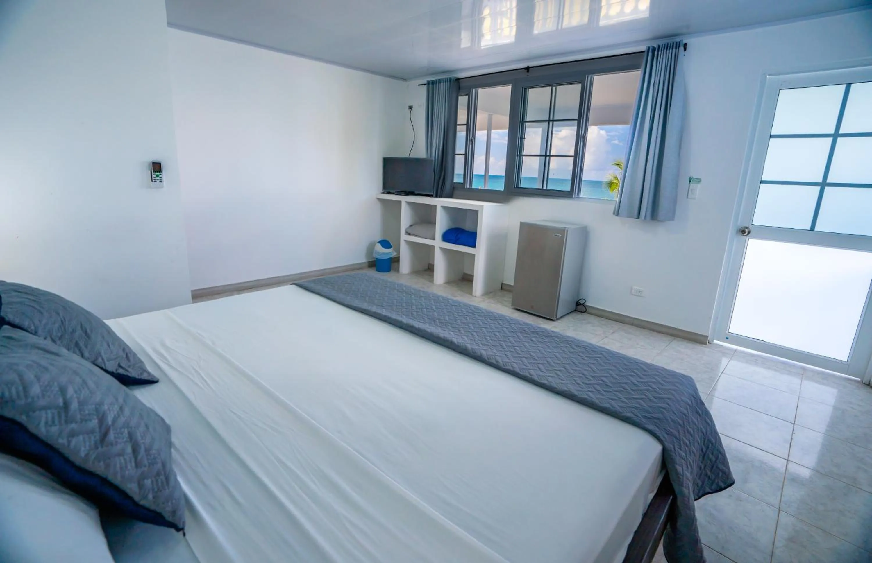 Bed in Hotel El Pirata Morgan