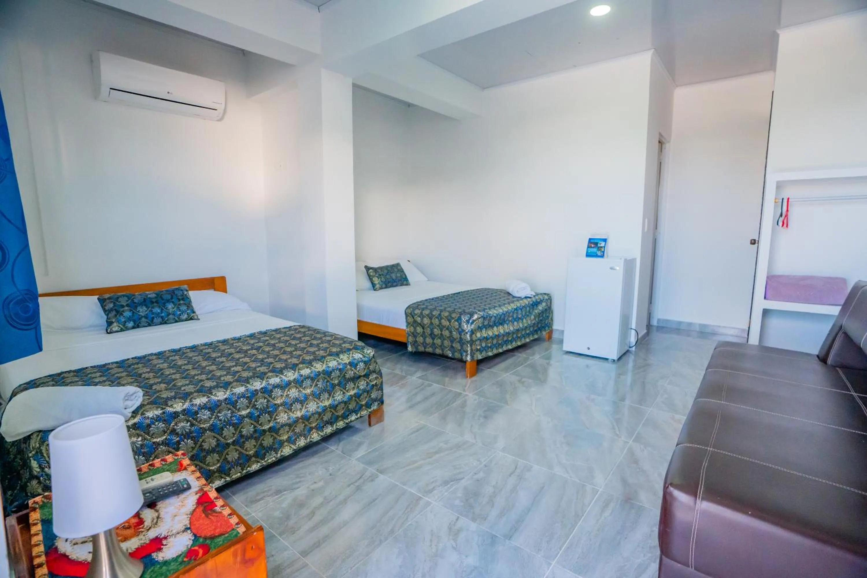 Bed in Hotel El Pirata Morgan