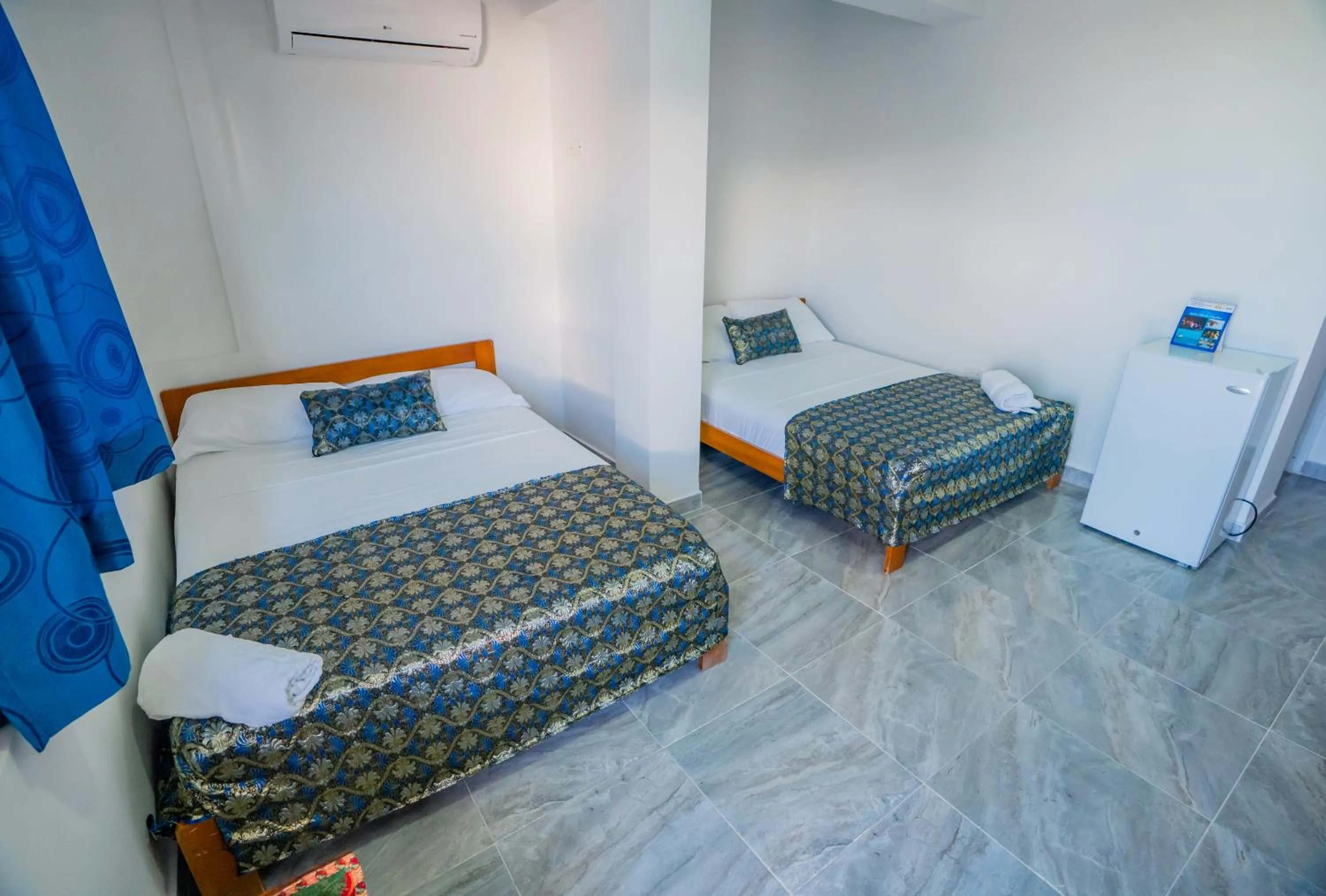 Bed in Hotel El Pirata Morgan