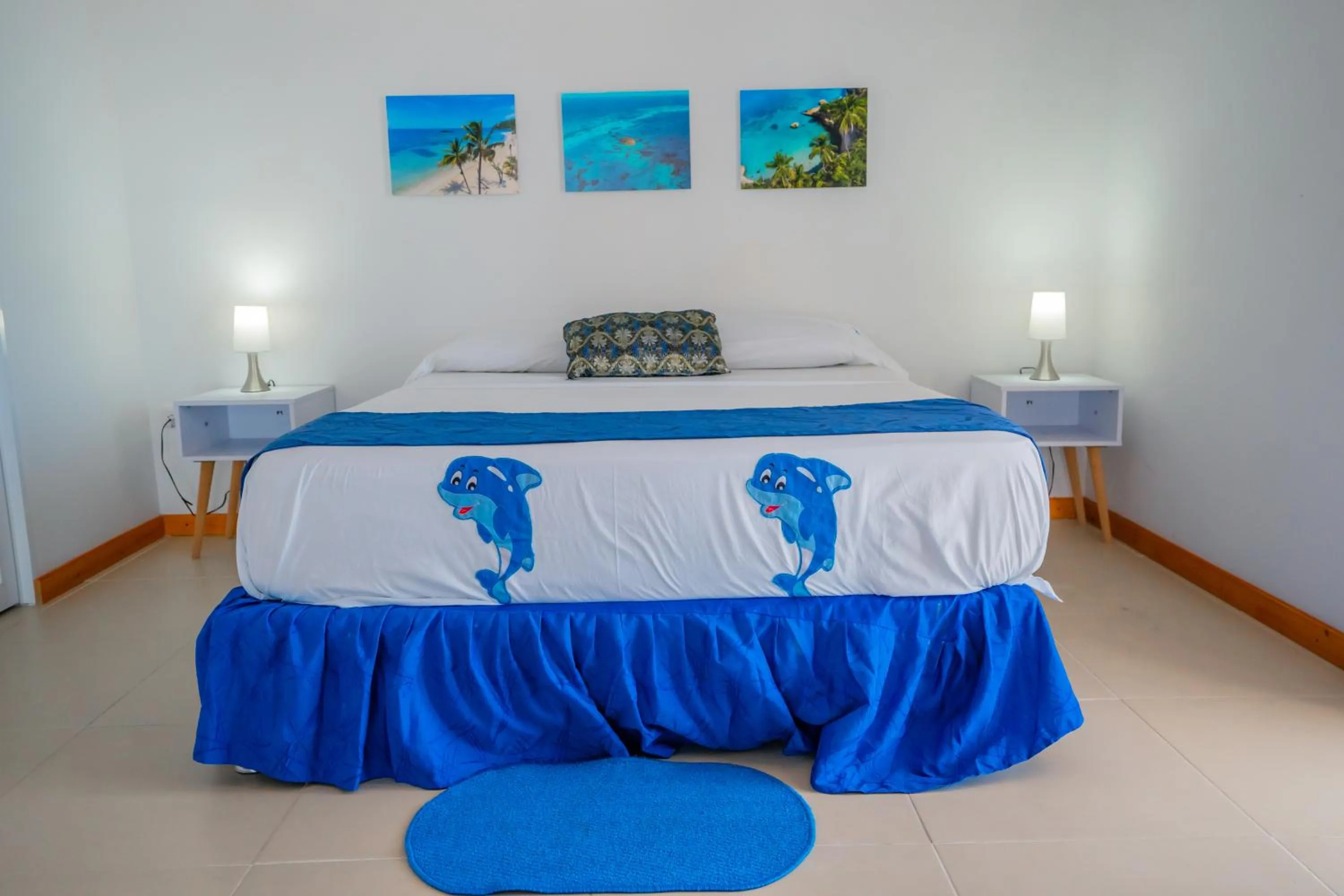 Bed in Hotel El Pirata Morgan