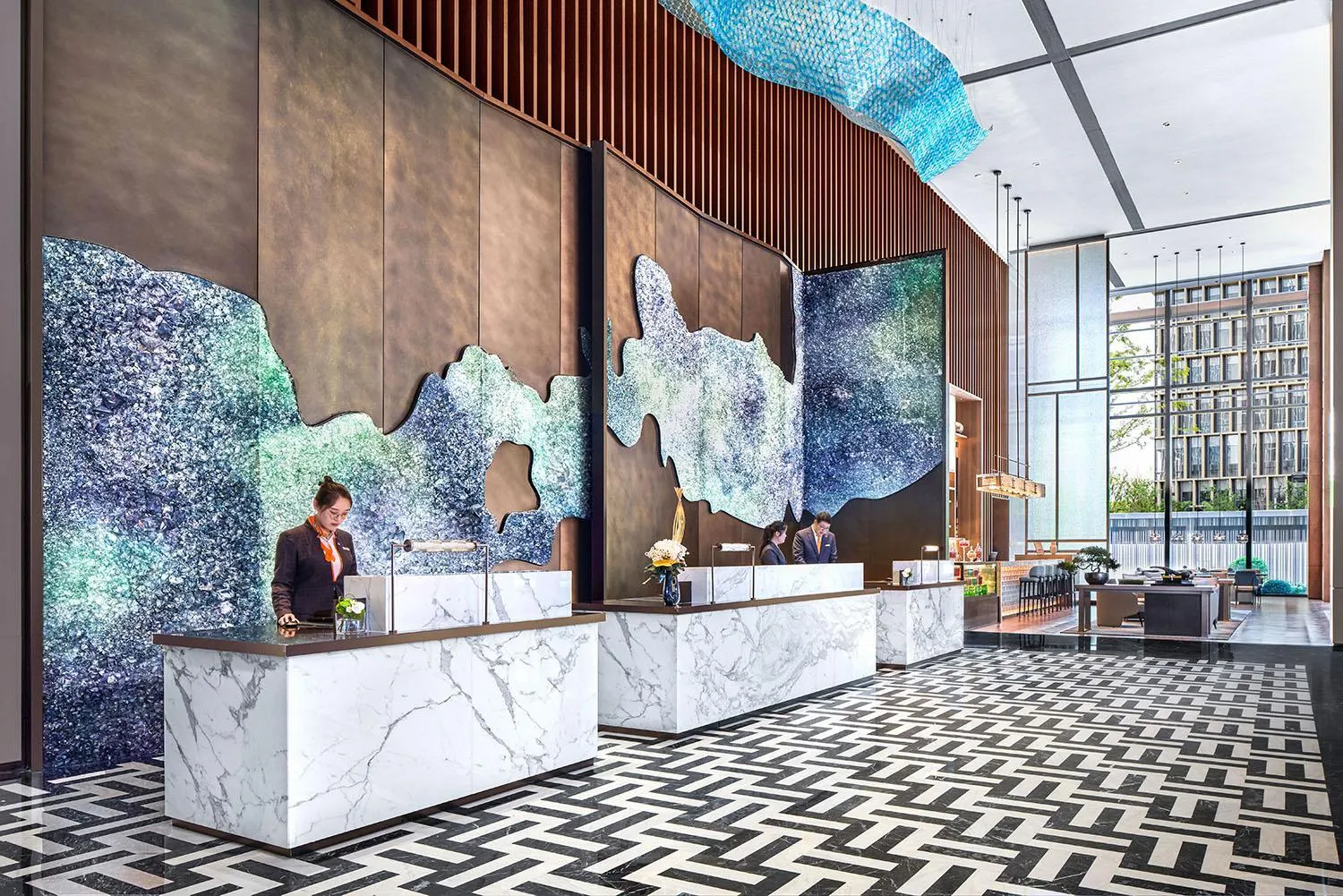 Lobby or reception in Cordis, Xuzhou