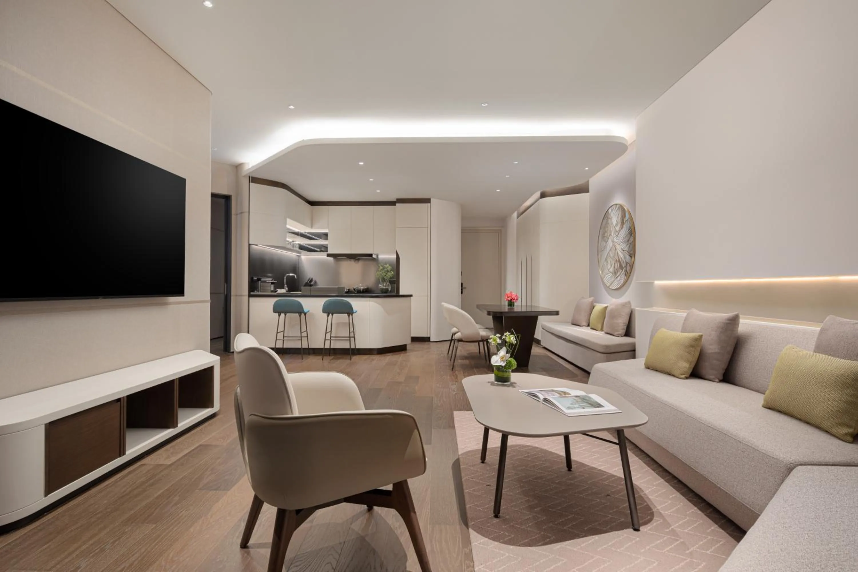 Kitchen or kitchenette in Radisson Collection Lingang Shanghai