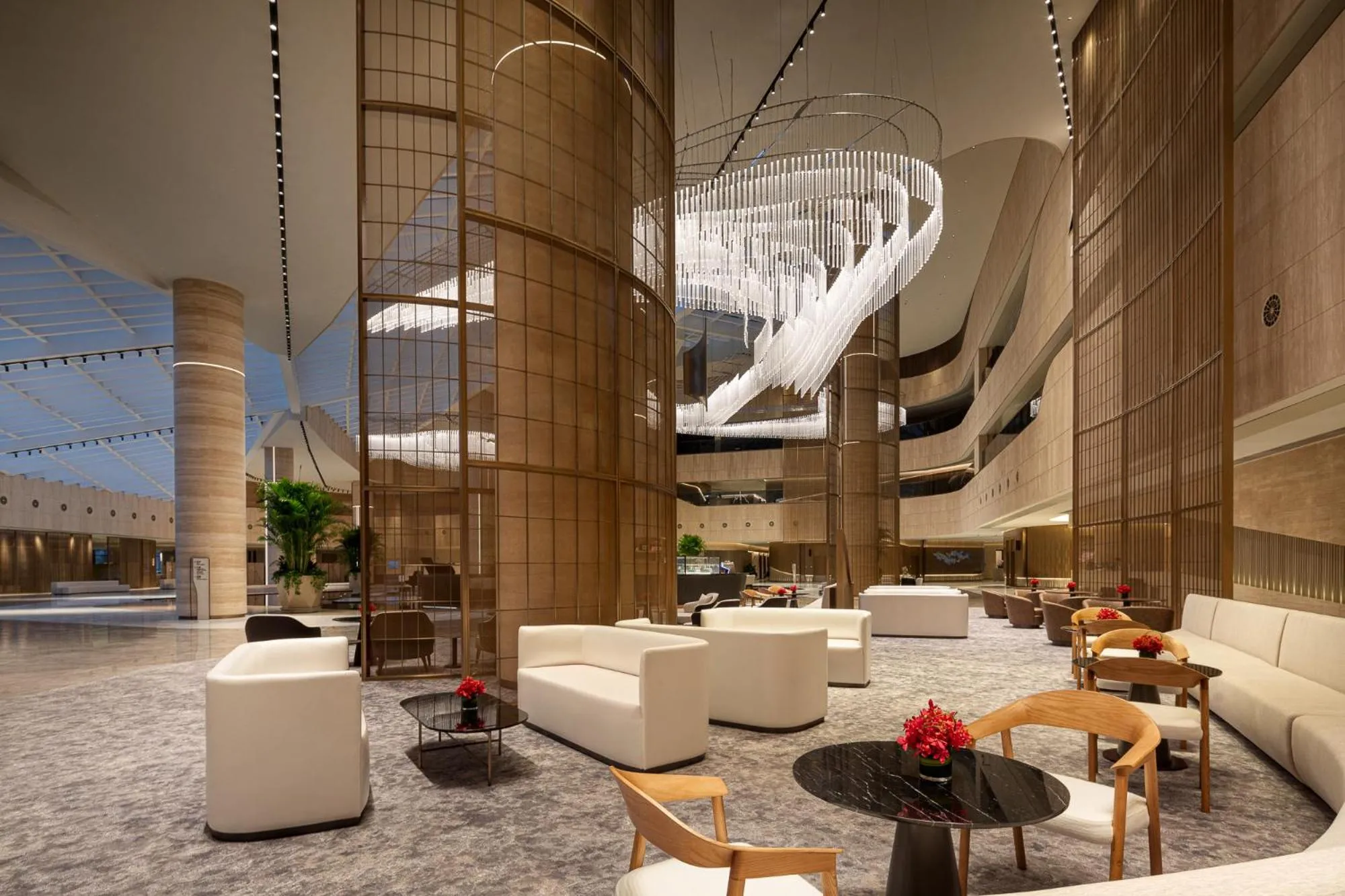 Lobby or reception in Radisson Collection Lingang Shanghai