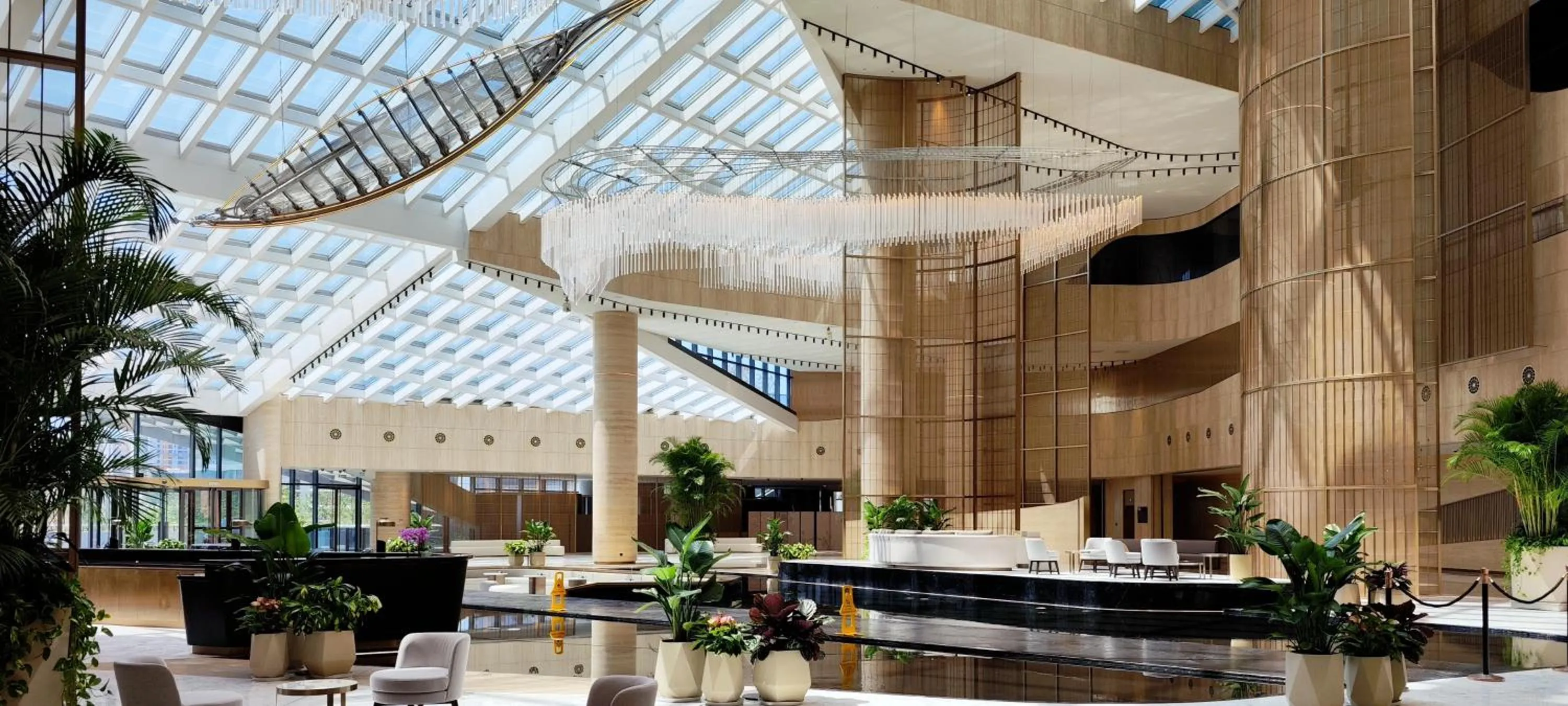 Lobby or reception in Radisson Collection Lingang Shanghai