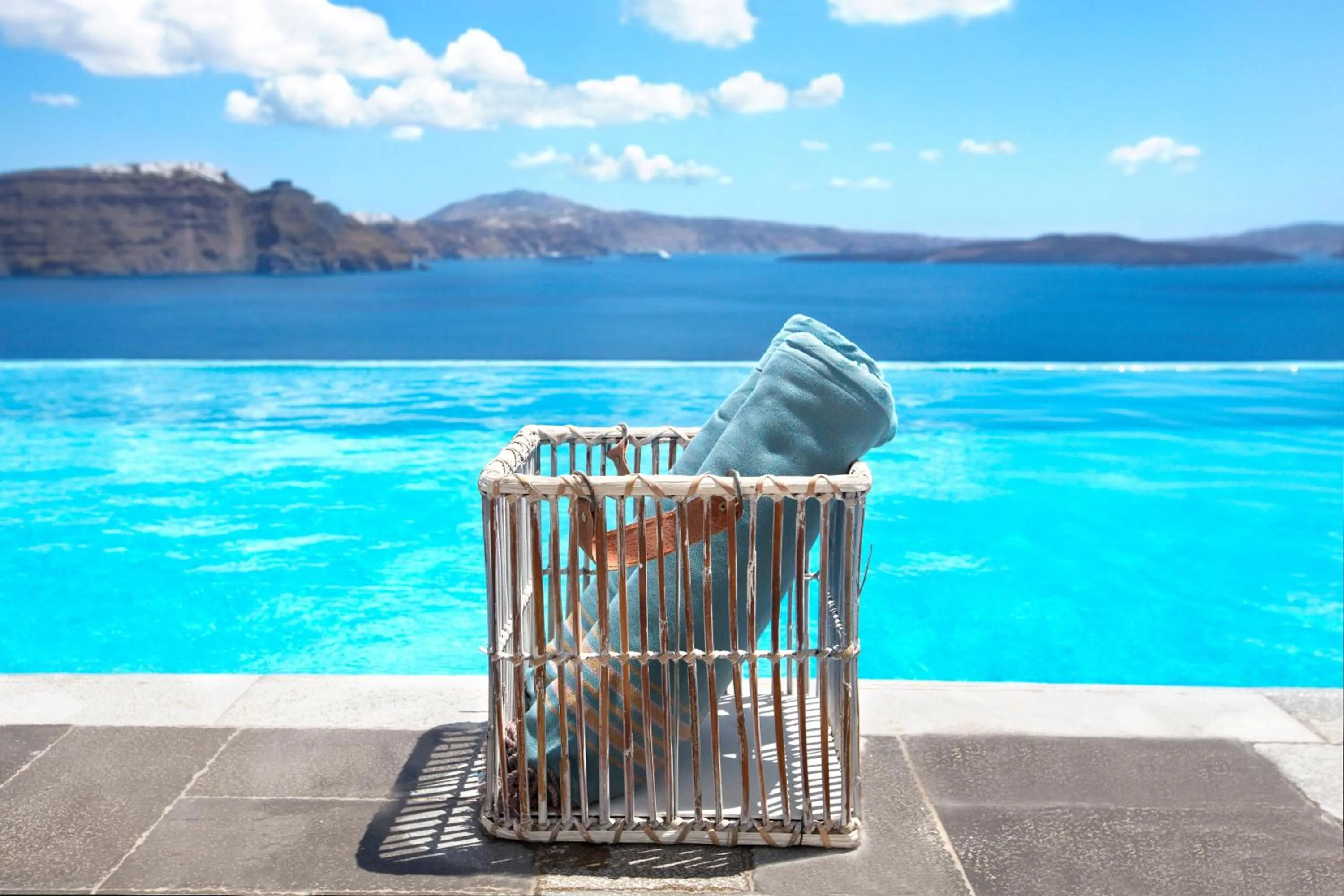 Sea view in Santorini Secret Suites & Spa, Small Luxury Hotels of the World